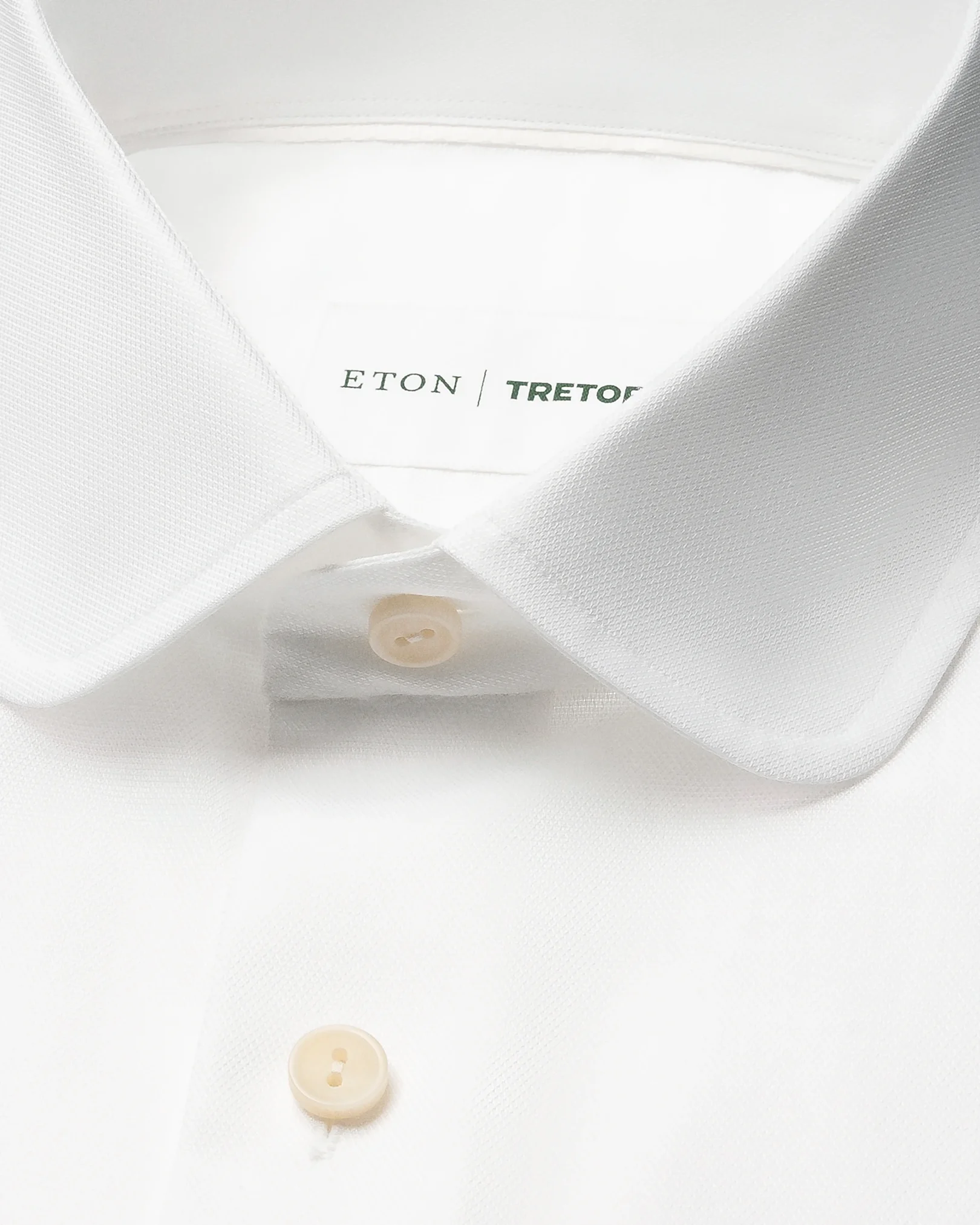 Eton - solid club collar shirt