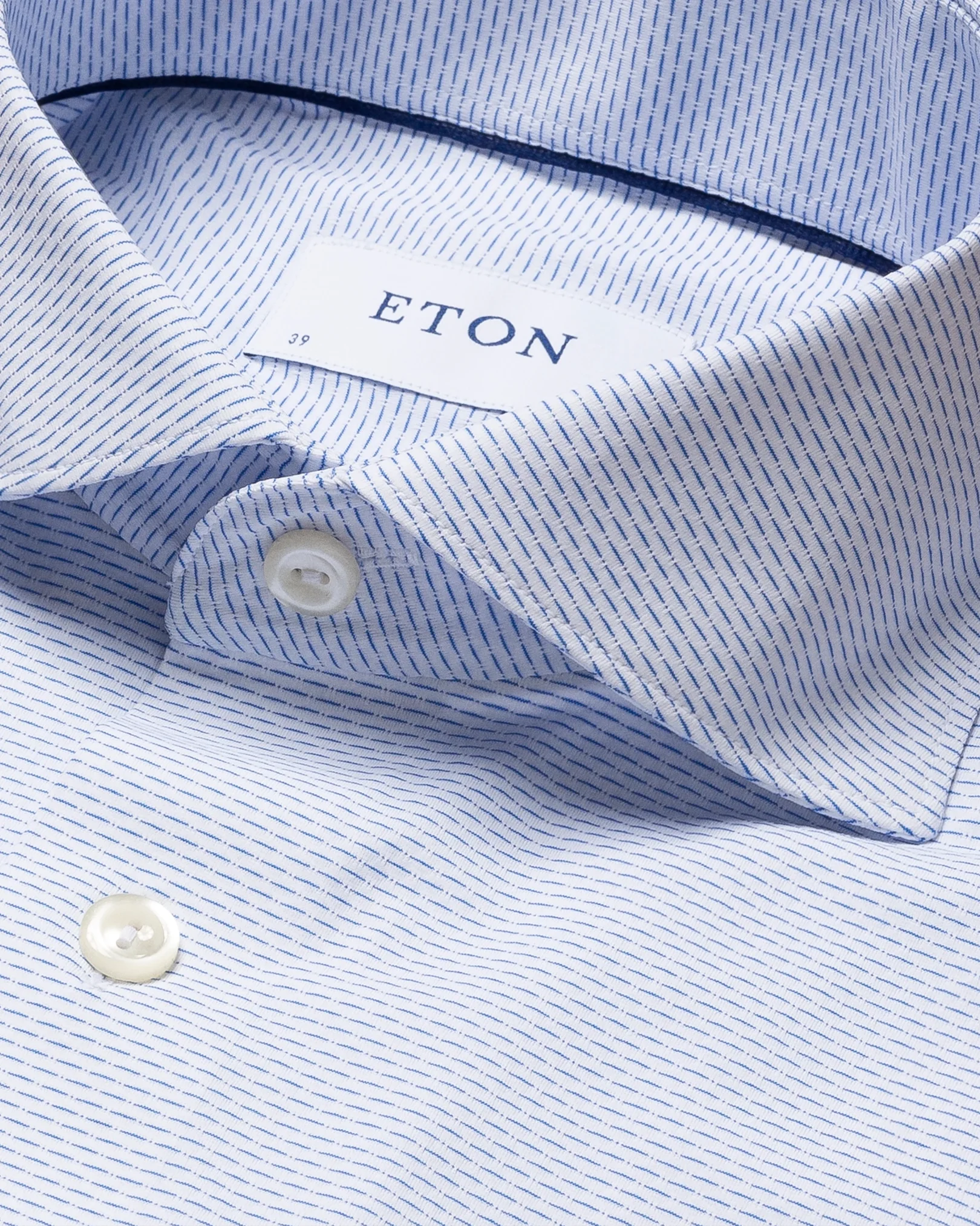Eton - mid blue two way stretch