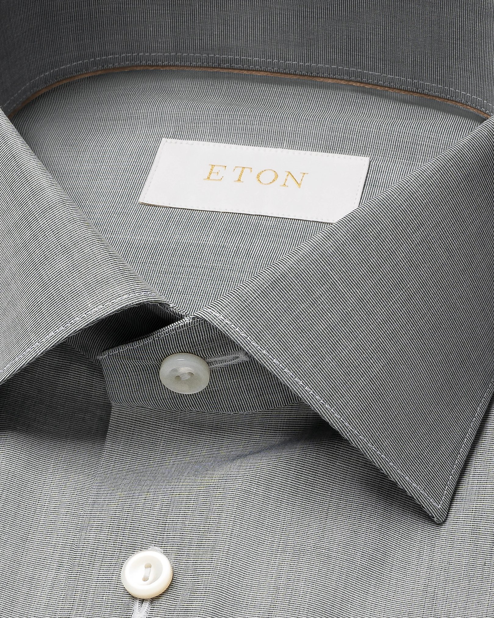 Eton - dark green fine poplin