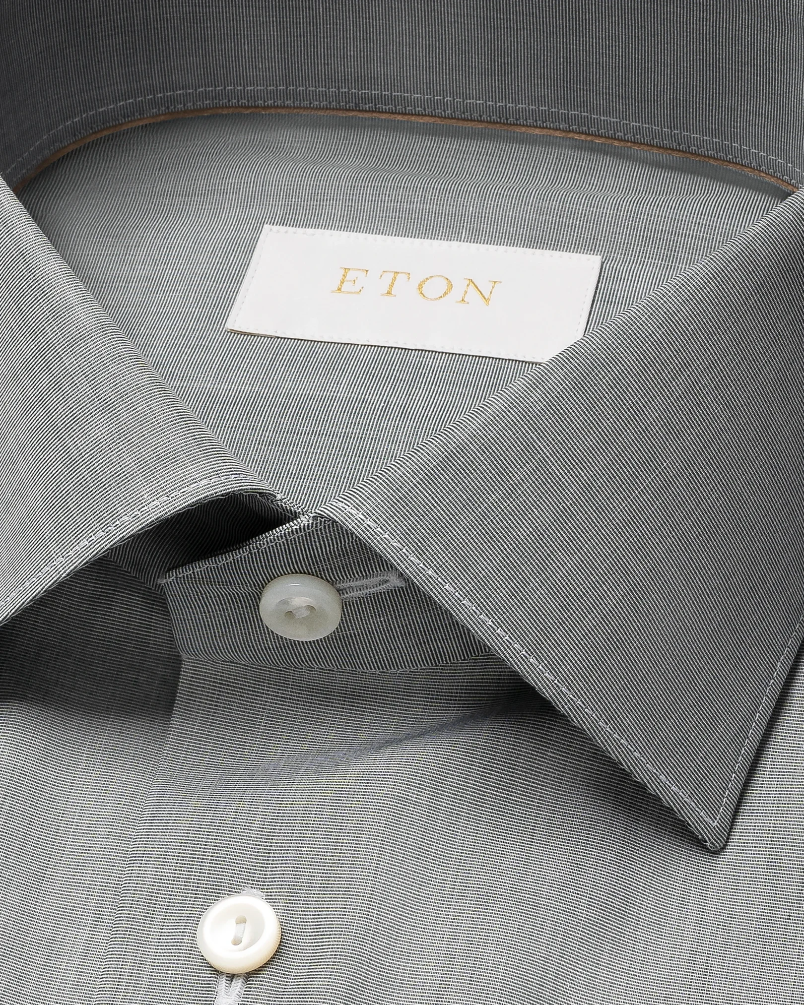 Eton - dark green fine poplin