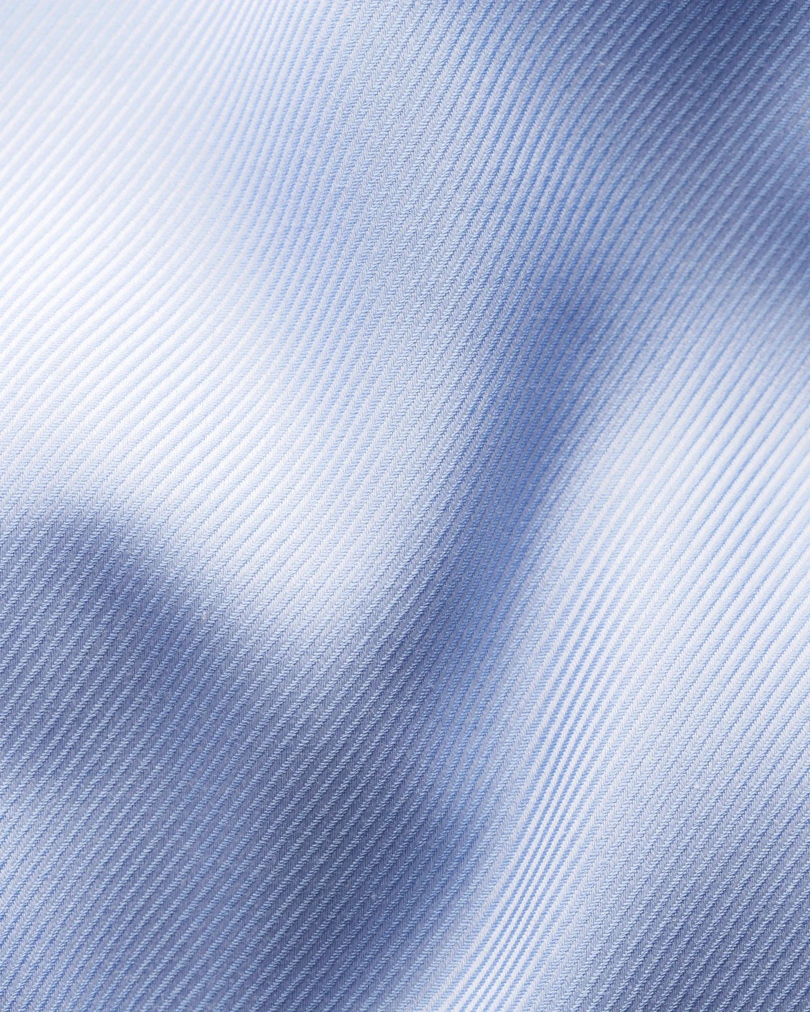 Eton - light blue textured twill shirt