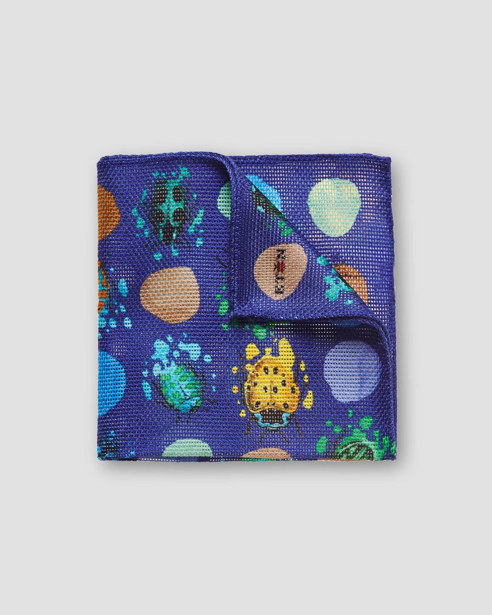 Eton - Ladybird Cotton Pocket Square