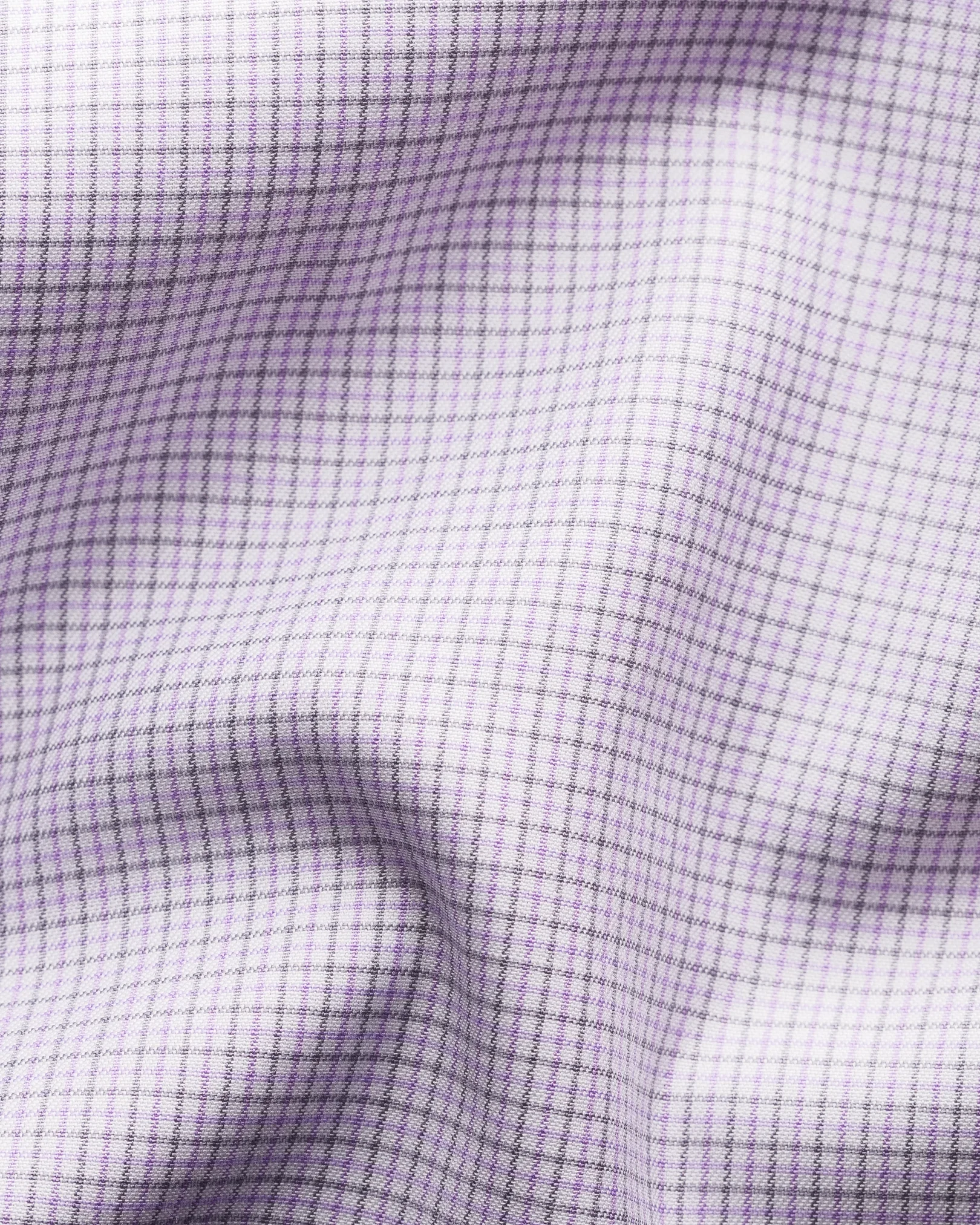 Eton - light purple cotton tencel stretch