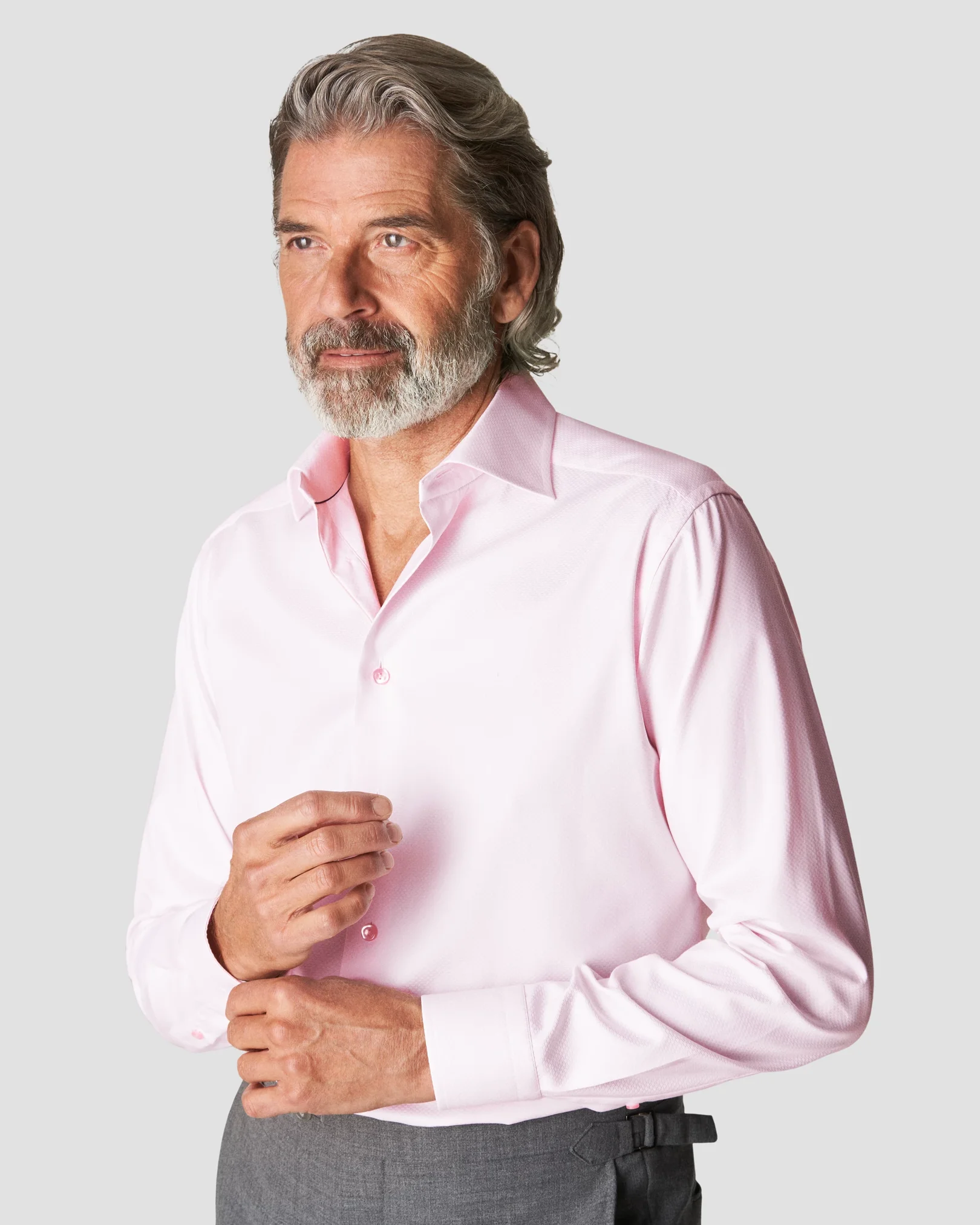 Eton - pink brocade