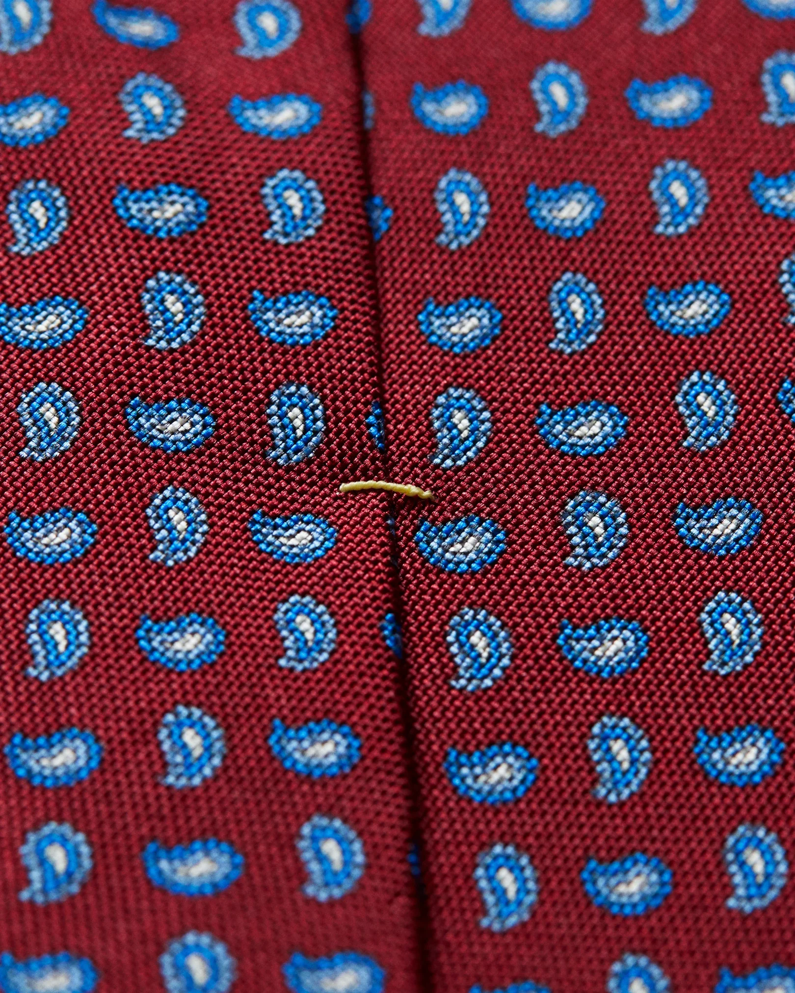 Eton - dark red paisley
