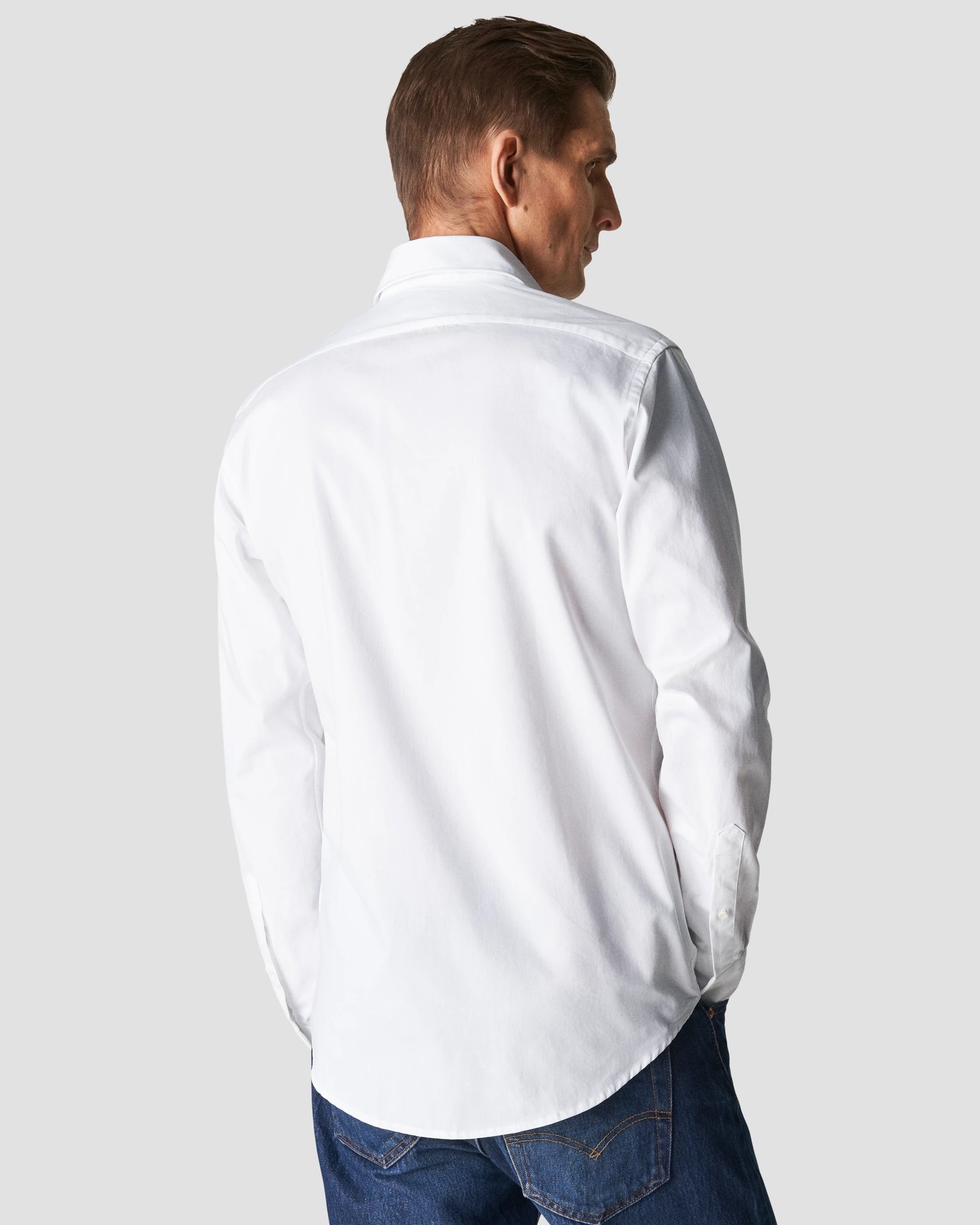Eton - white heavy twill