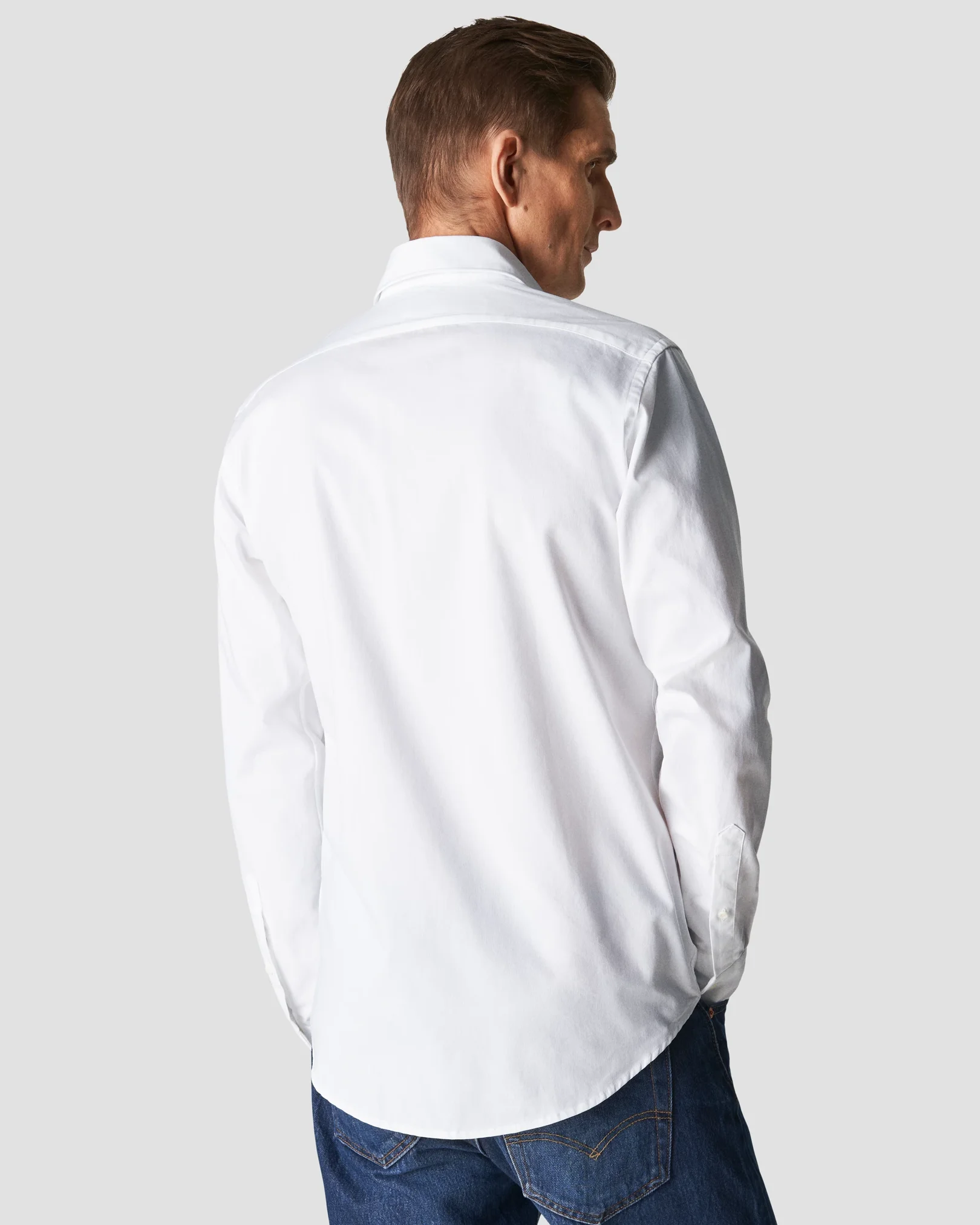 Eton - white heavy twill