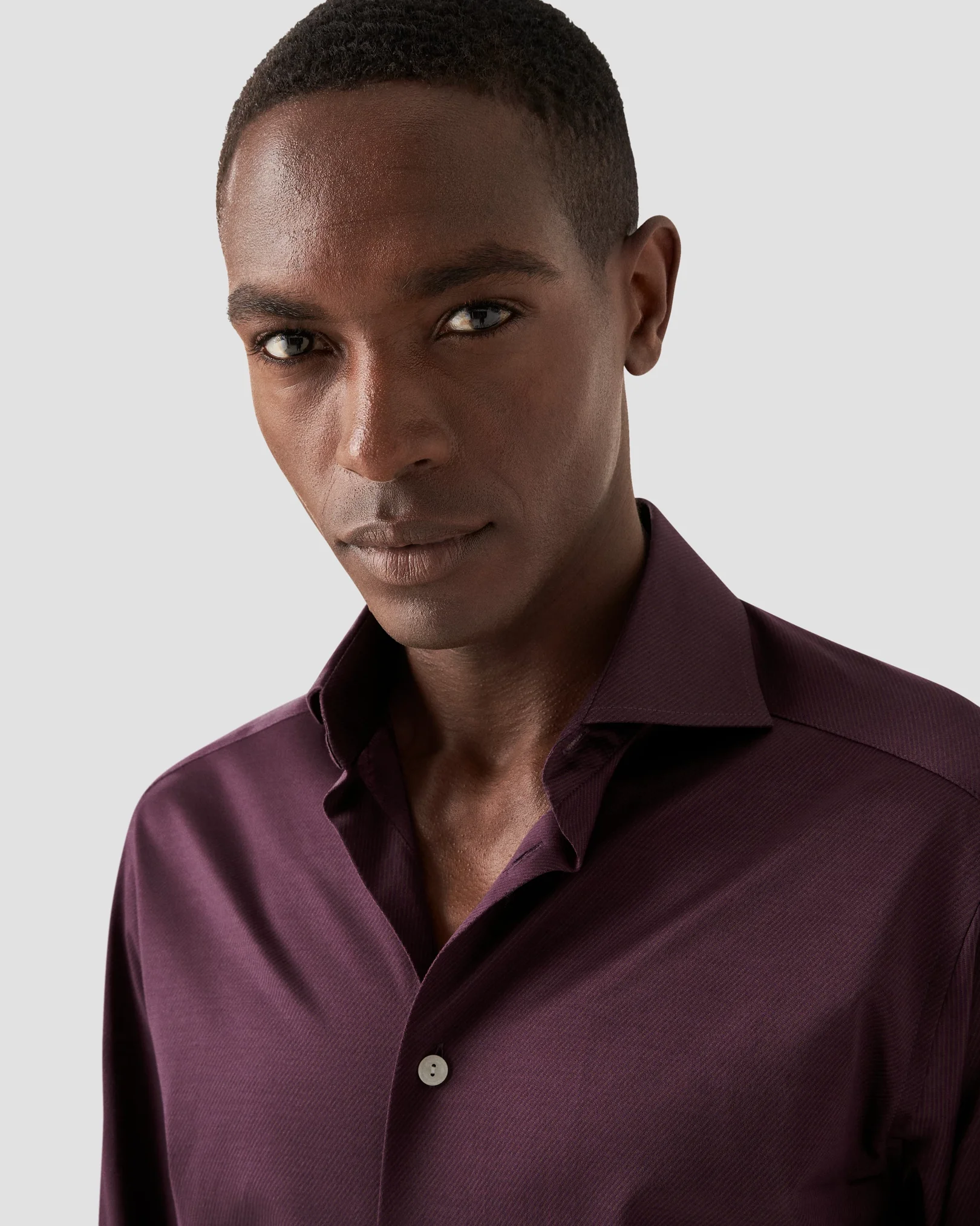 Eton - dark purple knit king