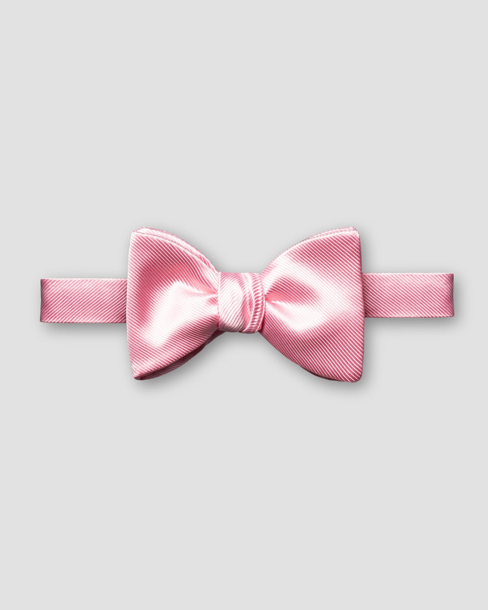 Eton - pink lemonade bow tie self tied