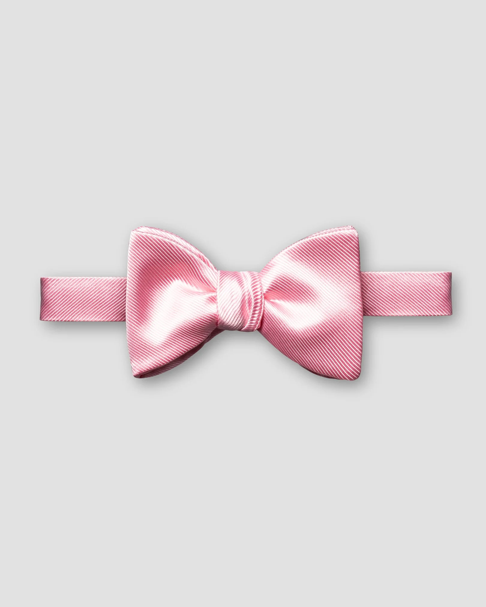 Eton - pink lemonade bow tie self tied