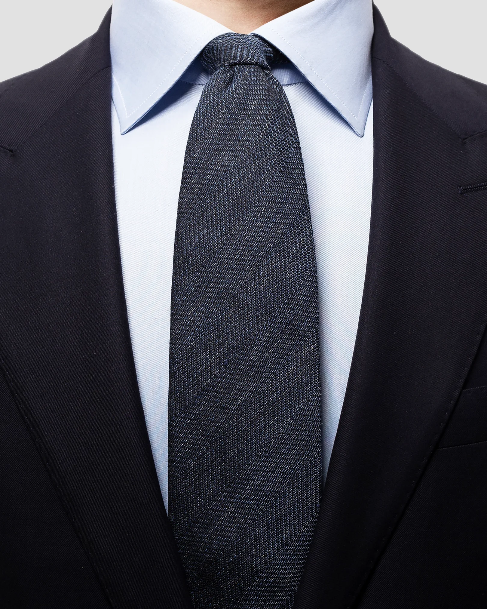 Eton - herringbone blend tie