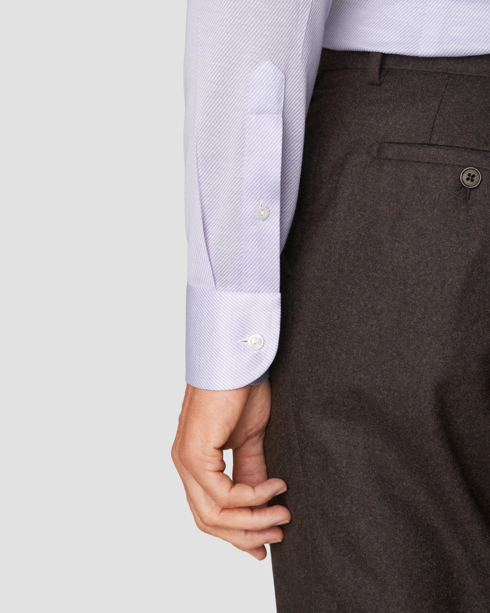 Eton - light purple knit king