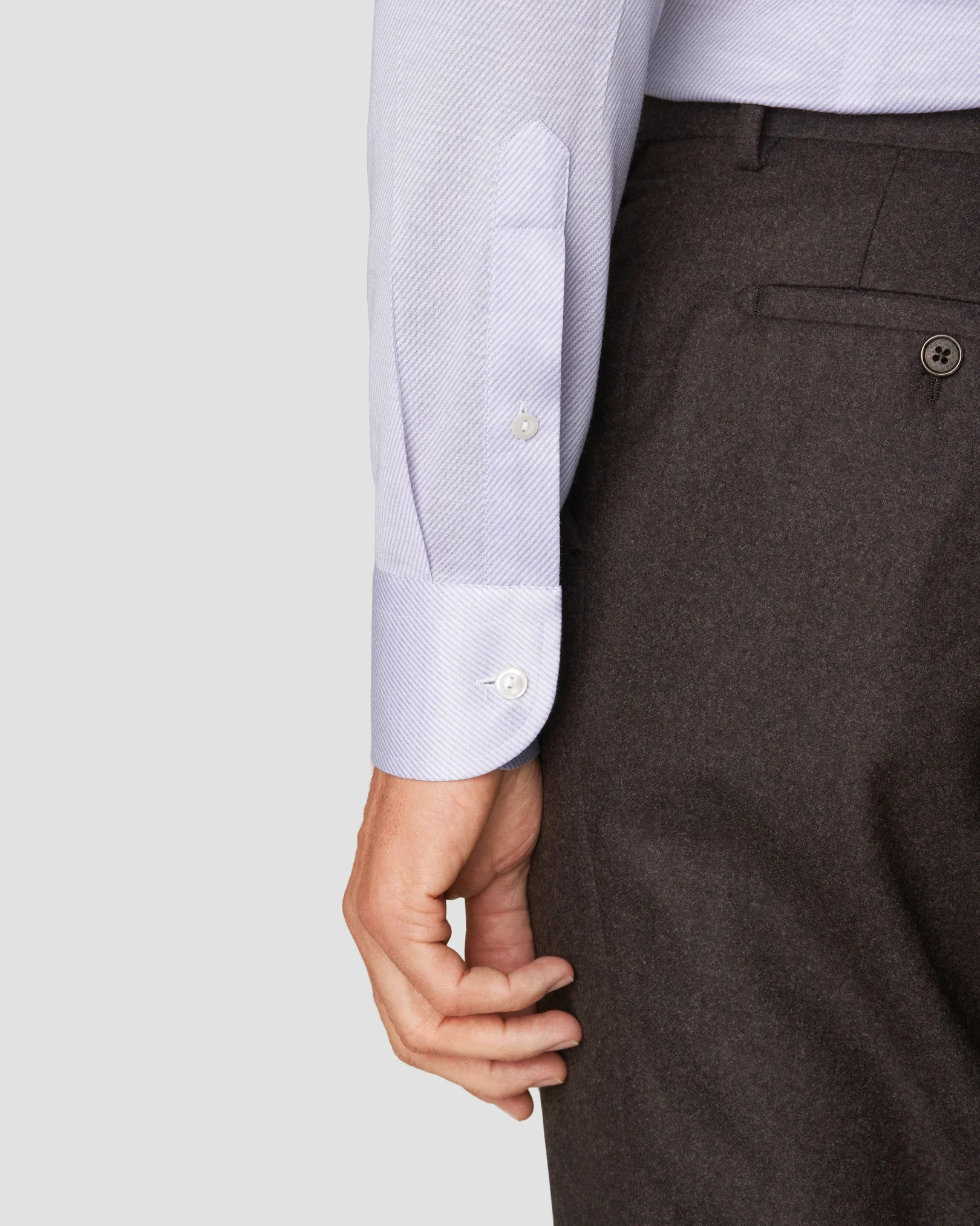 Eton - light purple knit king