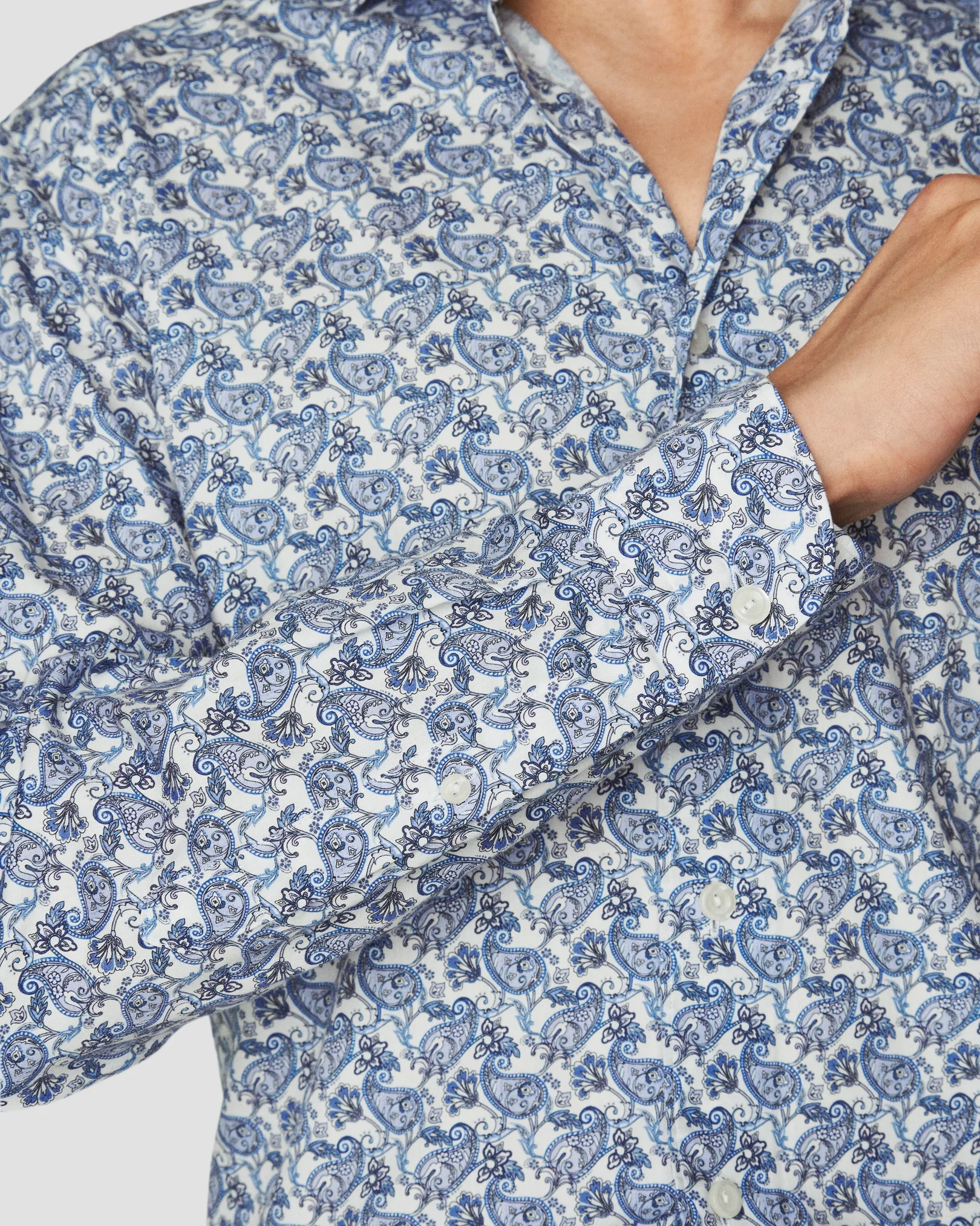 Eton - mid blue siganture twill