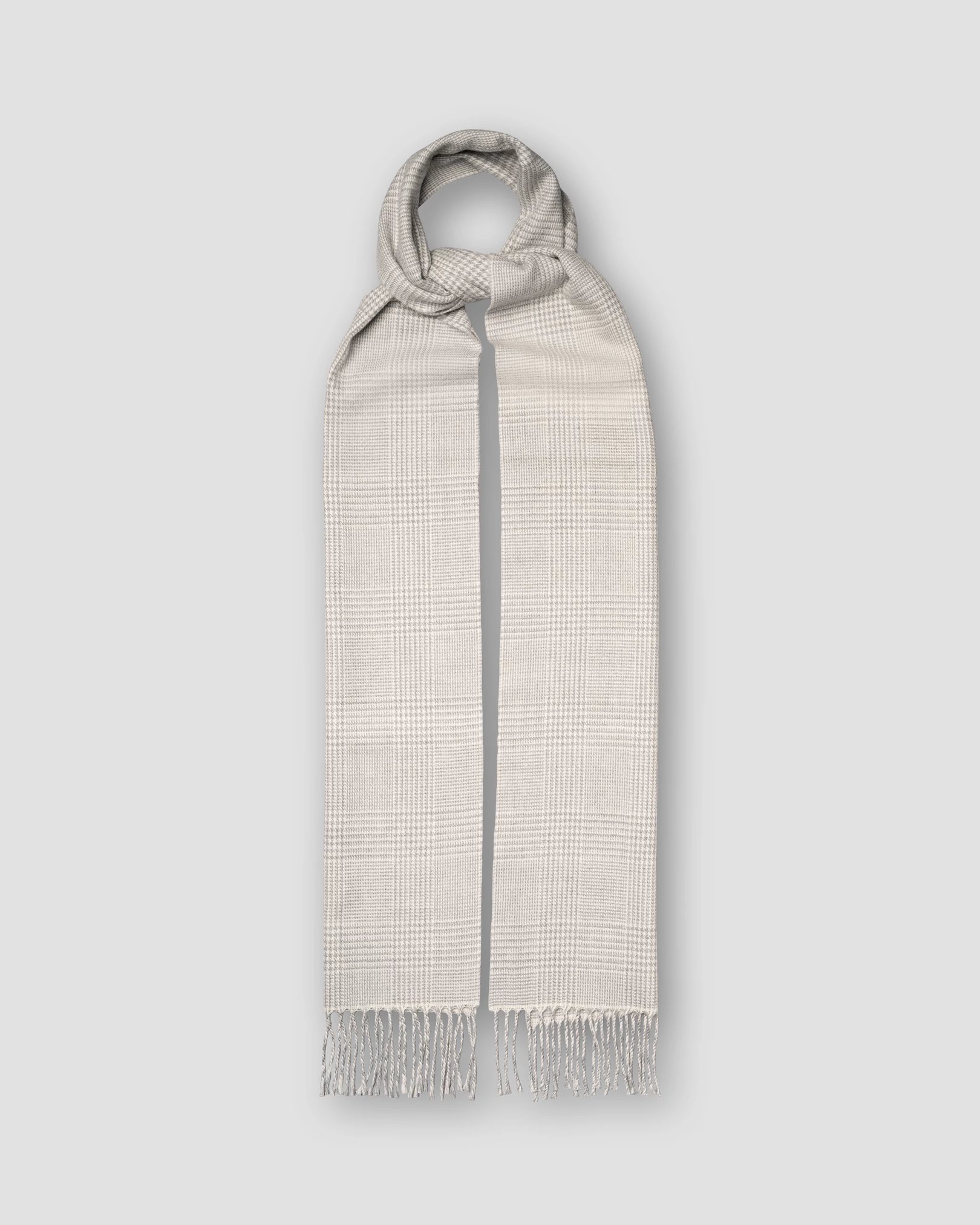 Eton - Prince Of Wales Merino Wool Scarf