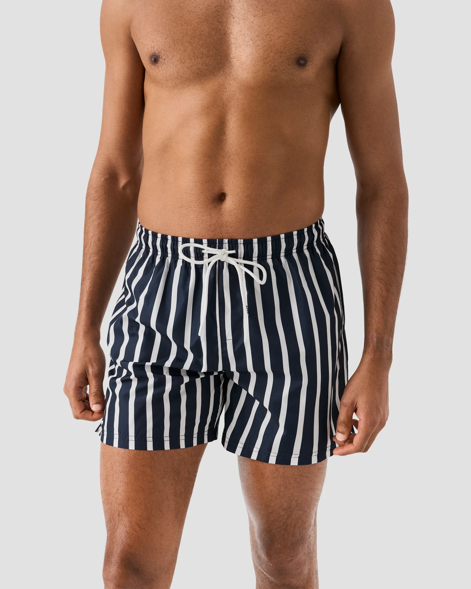 Eton - Striped Swim Shorts