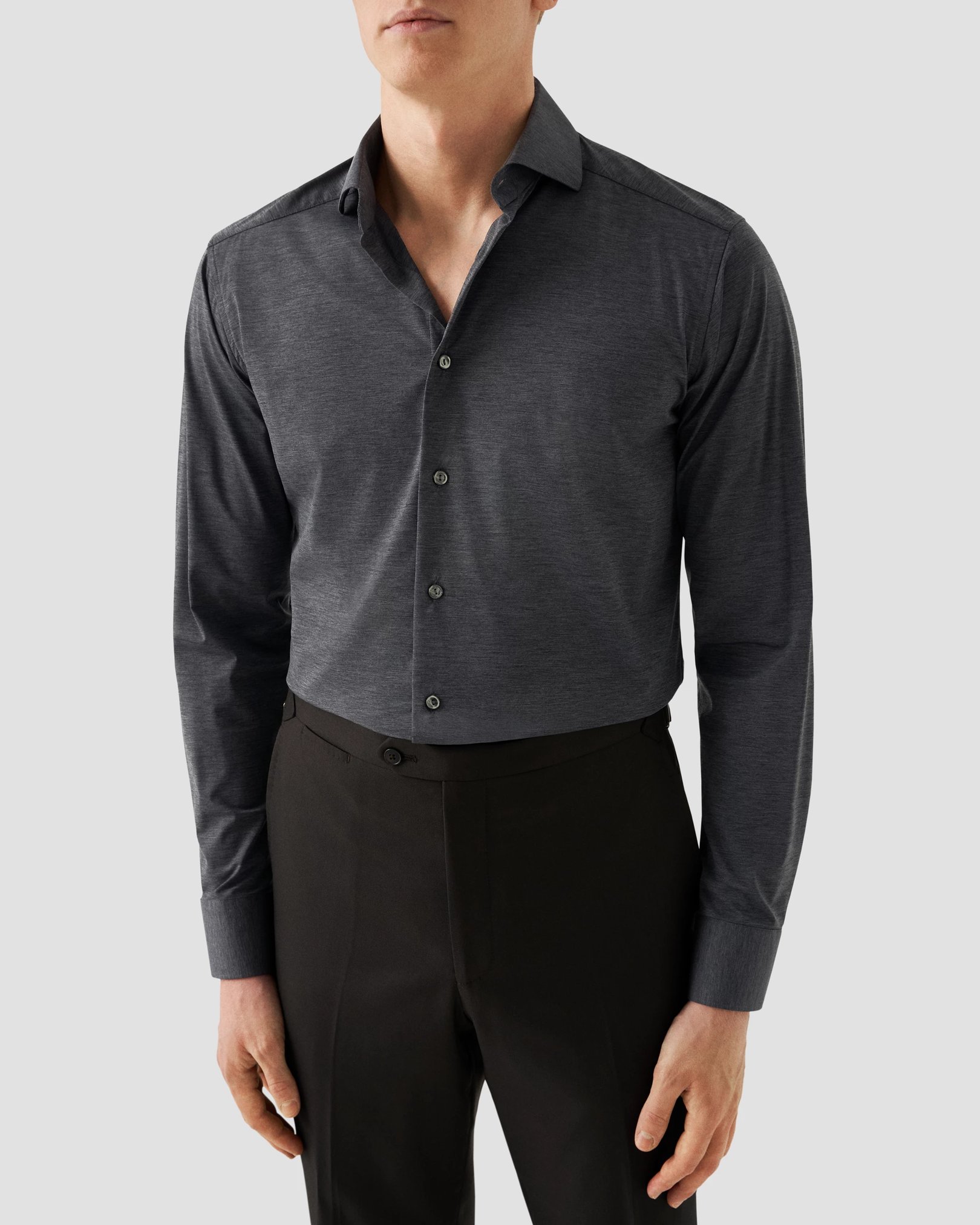 Eton - dark grey waystretch