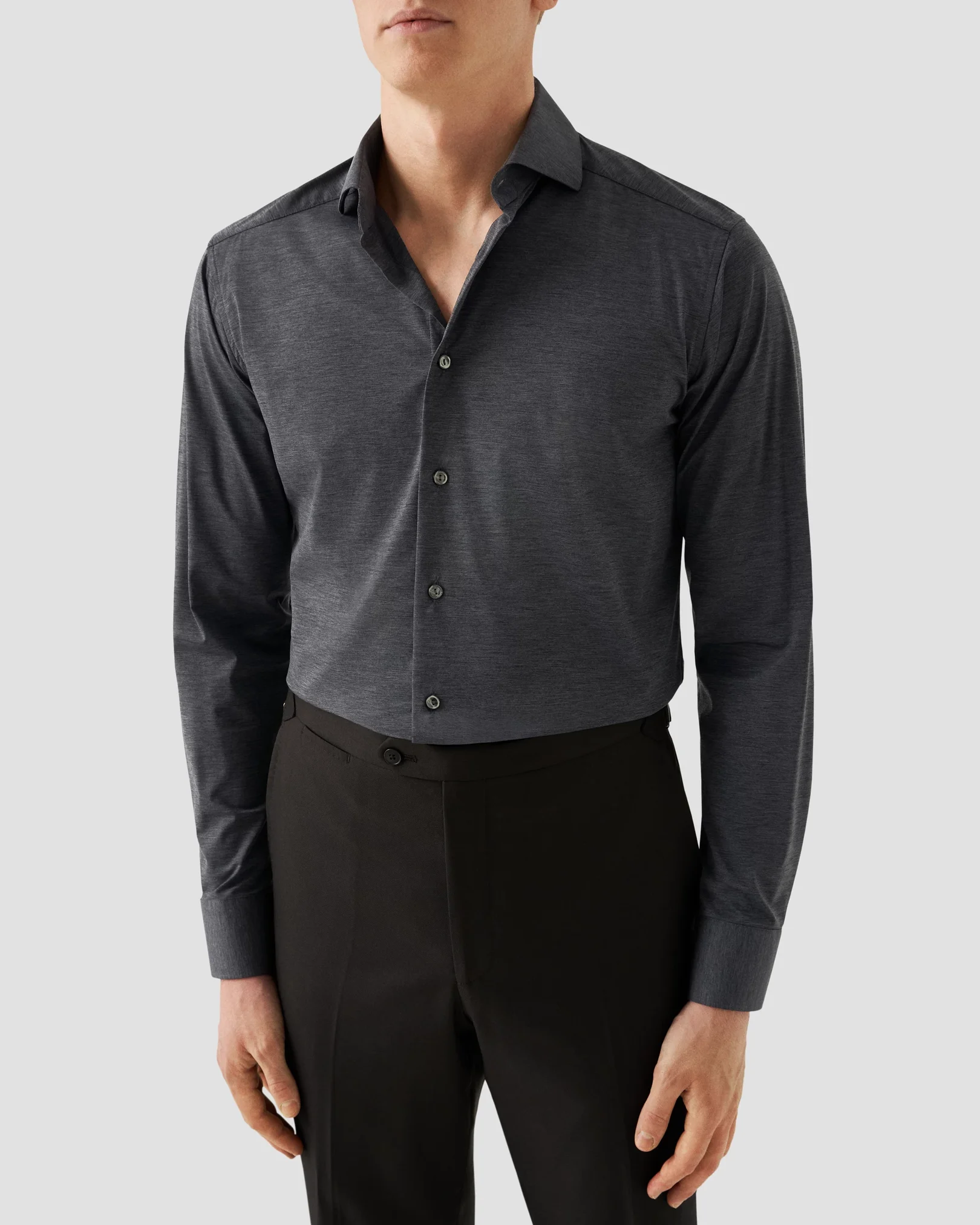 Eton - dark grey waystretch