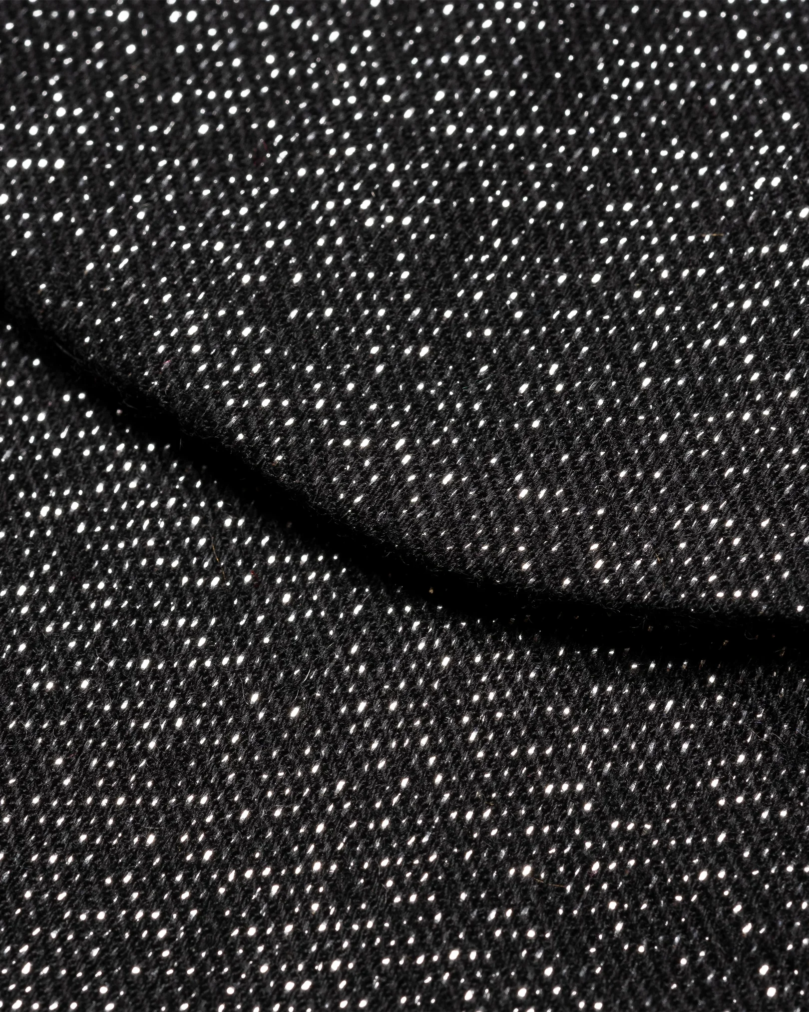 Eton - black bow tie lurex blend