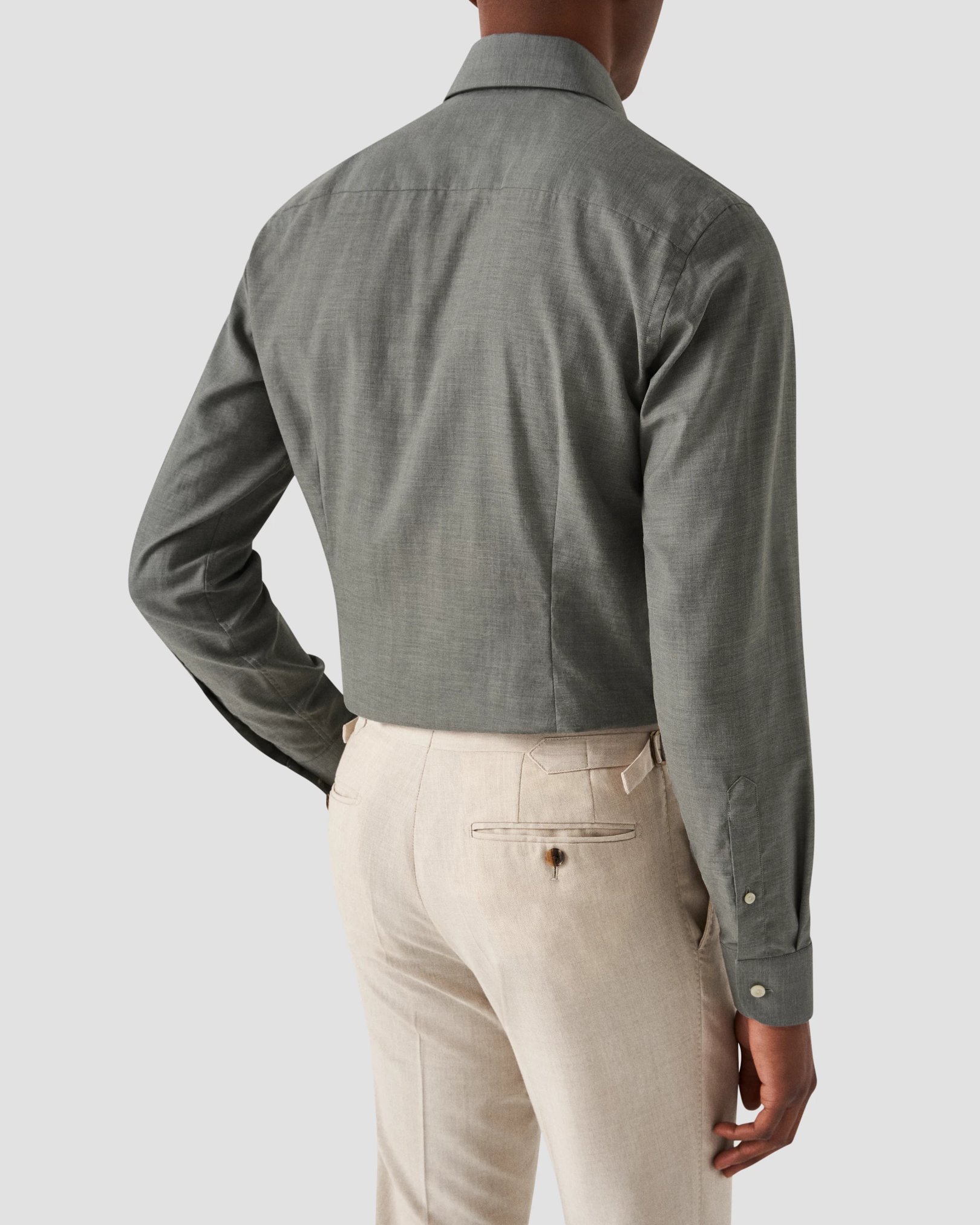 Eton - mid grey flanell