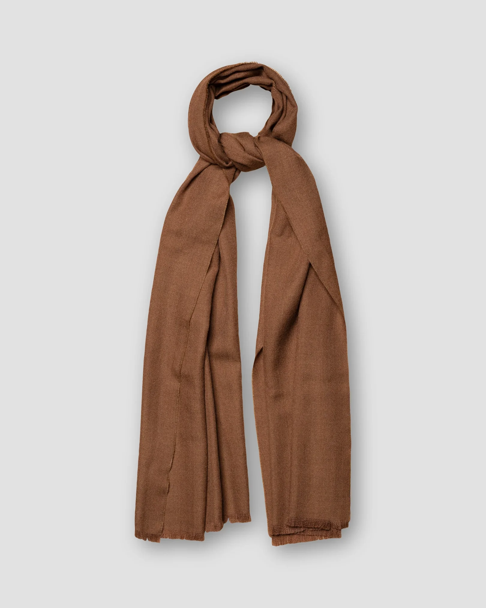 Eton - dark brown merino scarf