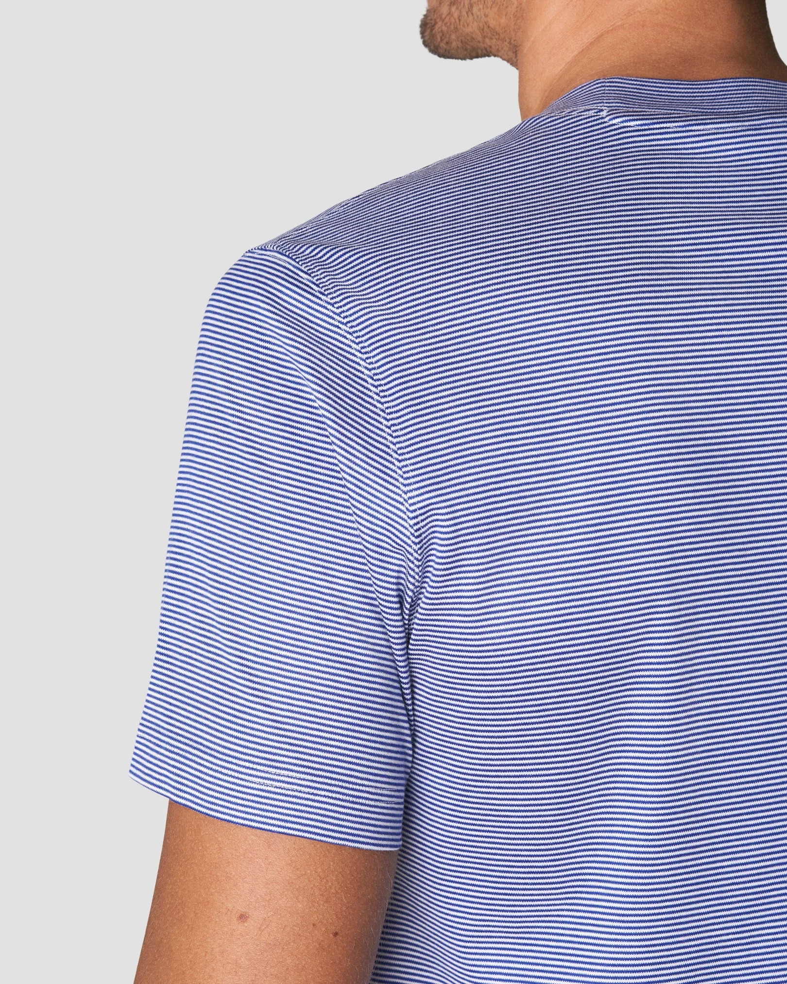 Eton - dark blue interlock t shirt
