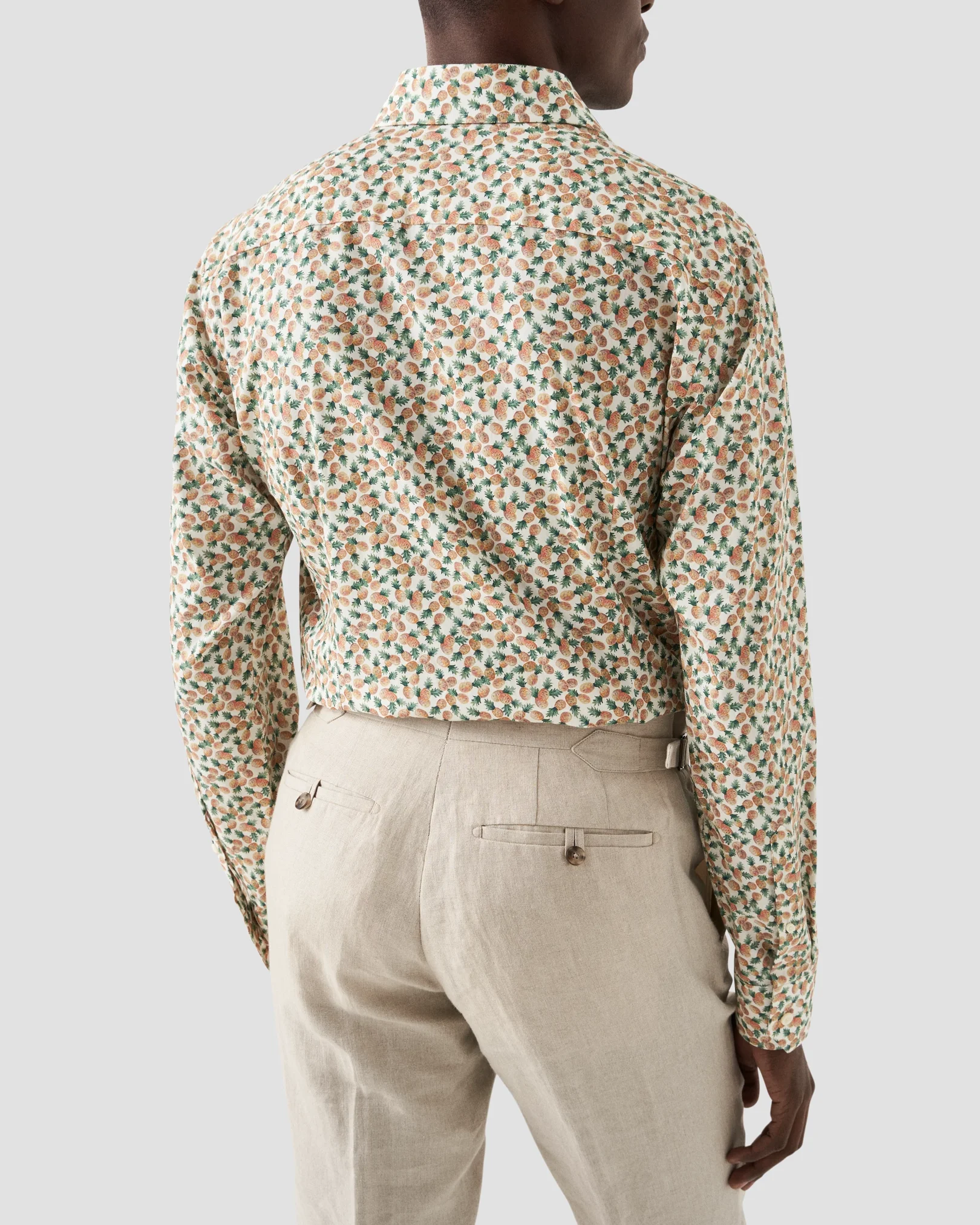 Eton - hand painted pineapple shirt