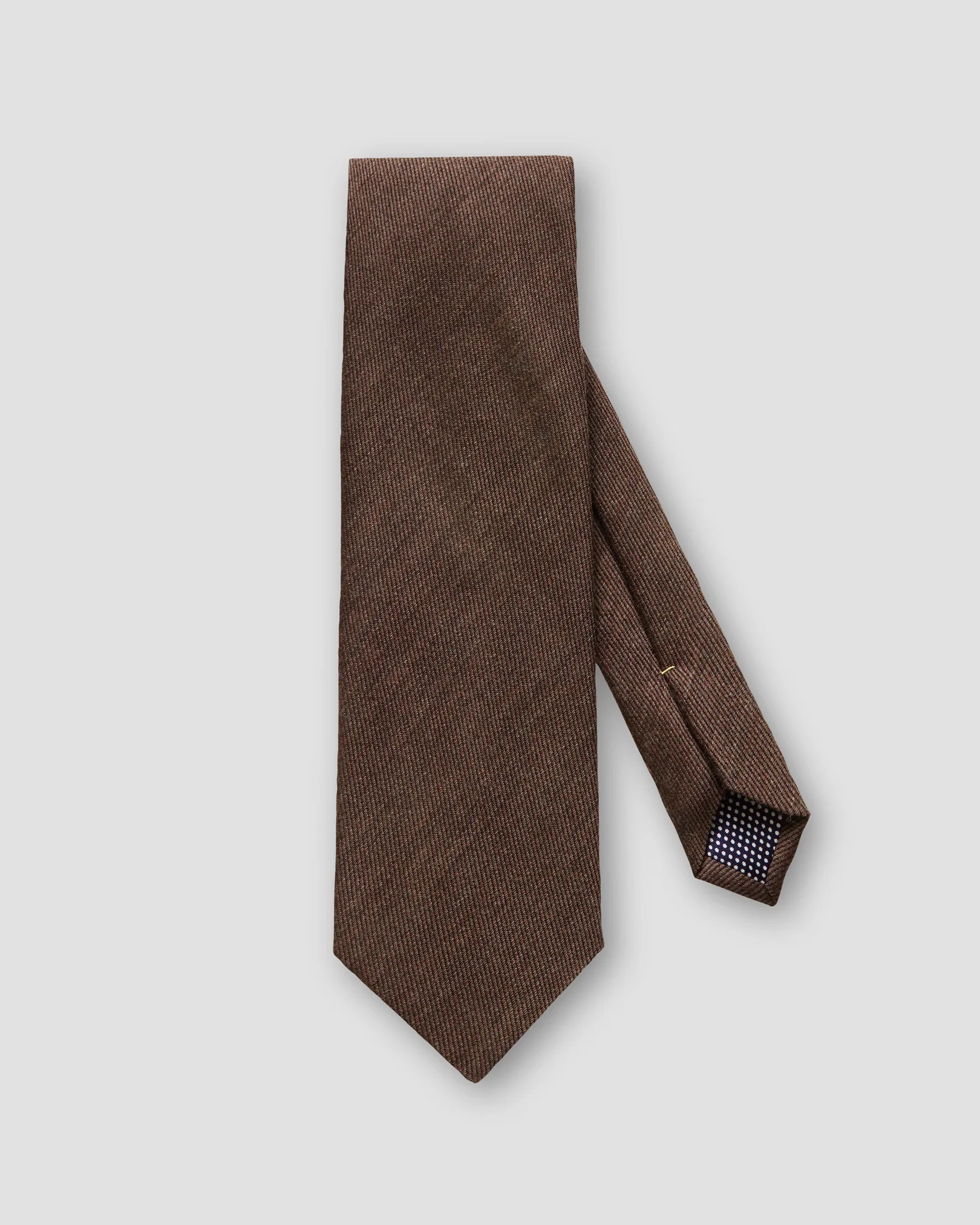 Eton - brown solid tie