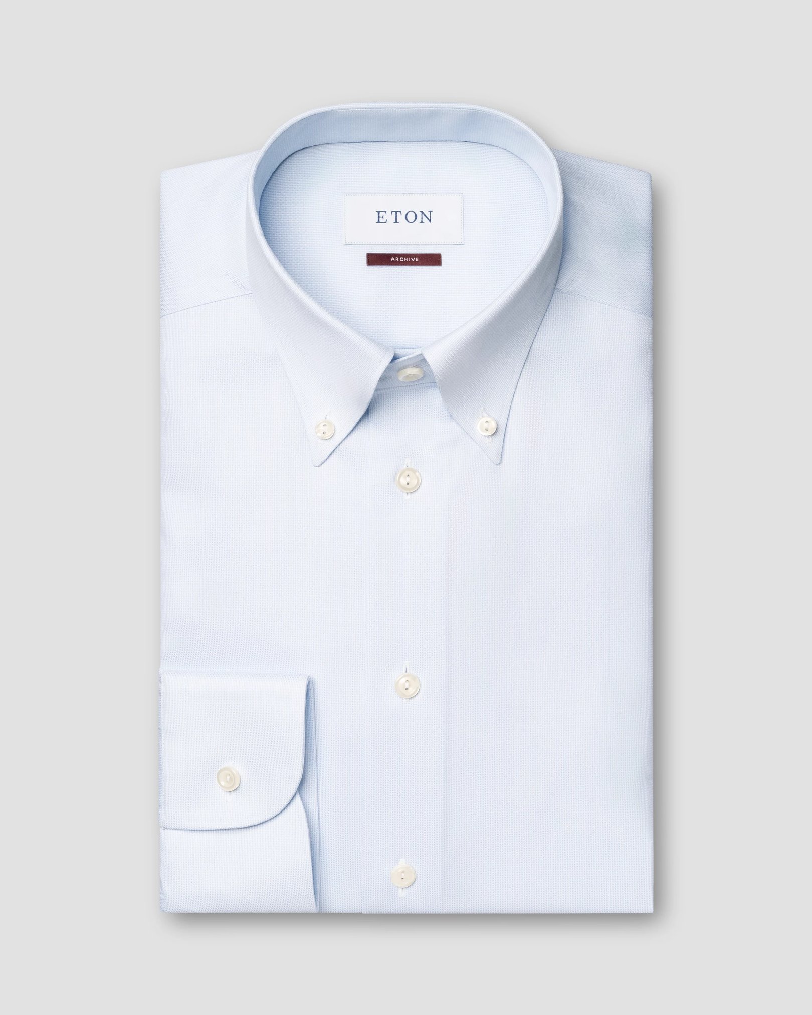 Eton - semi solid dobby shirt