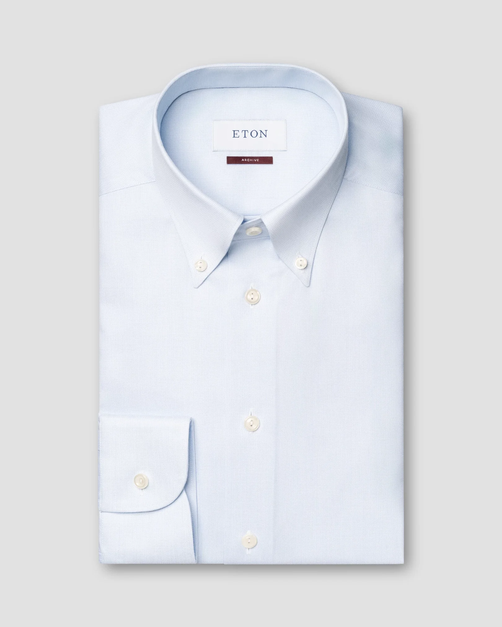 Eton - semi solid dobby shirt