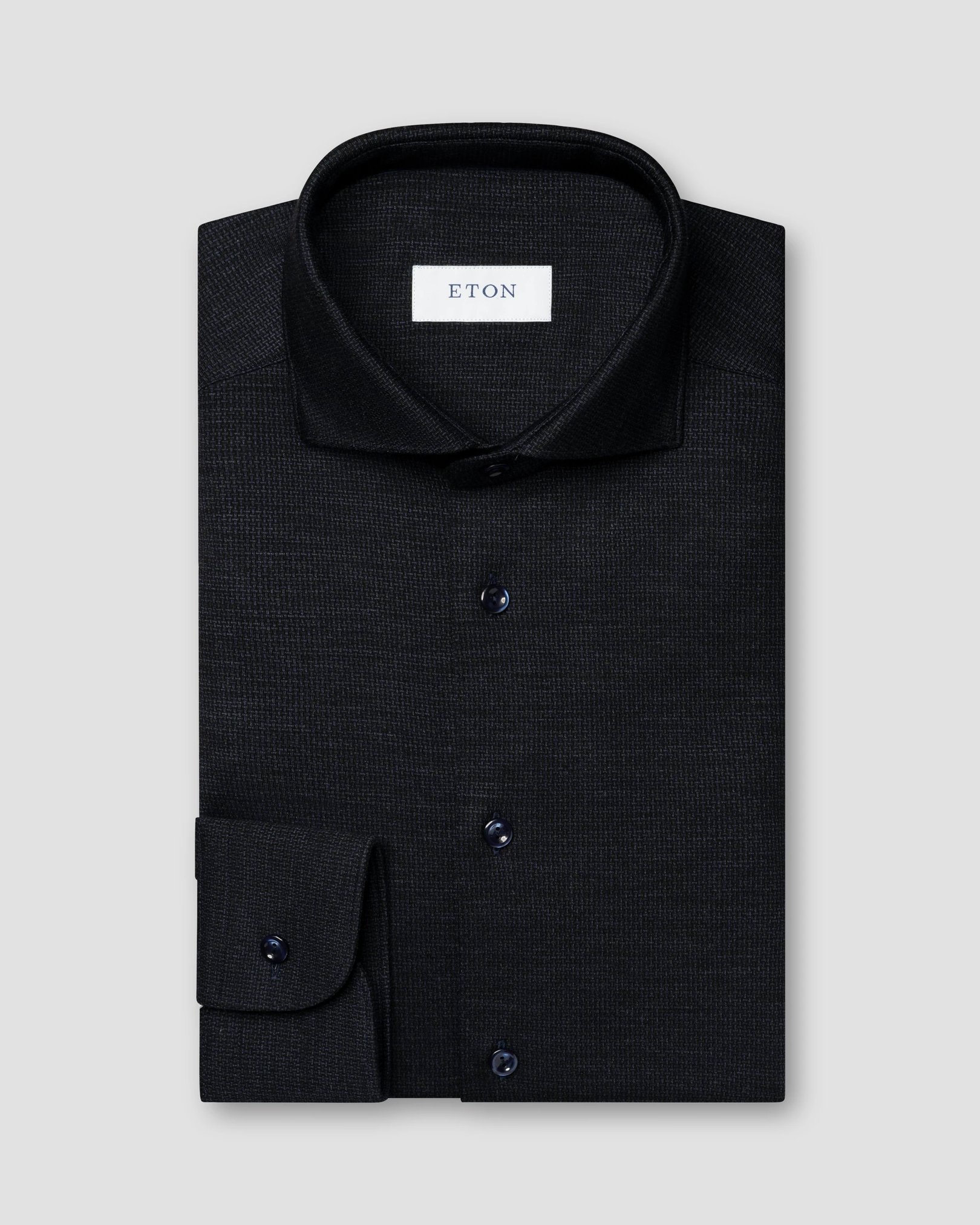 Eton - TENCEL & Wool Knitted Shirt