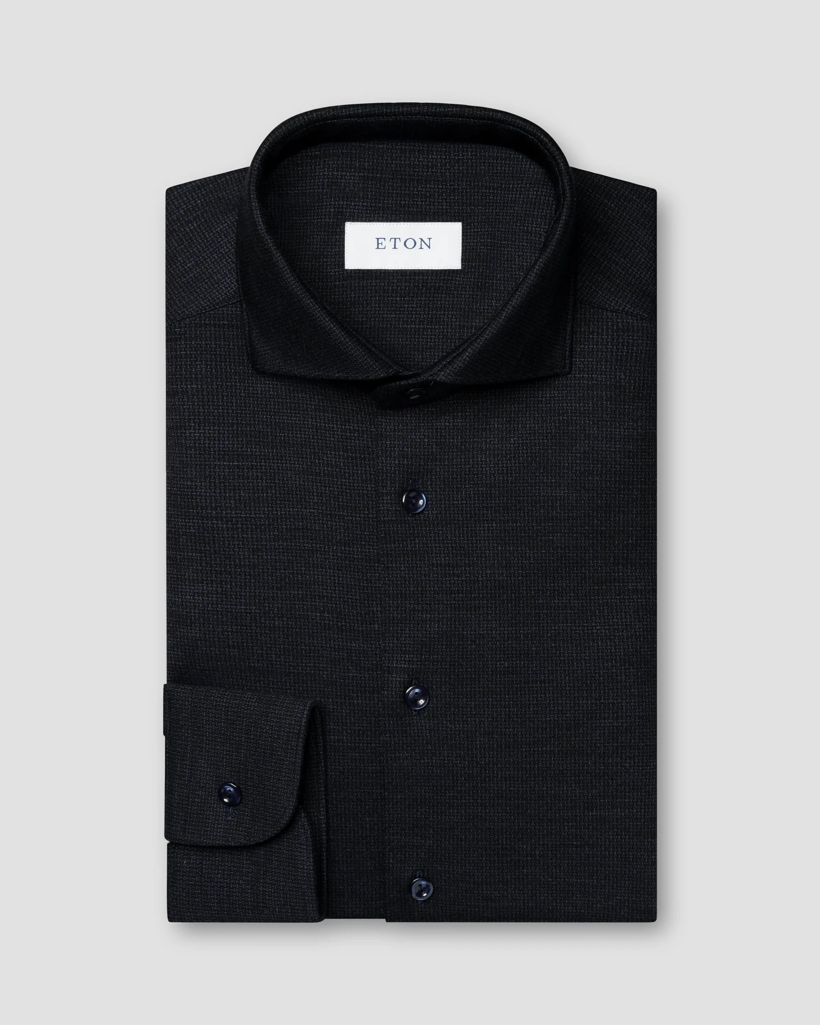 Eton - TENCEL & Wool Knitted Shirt