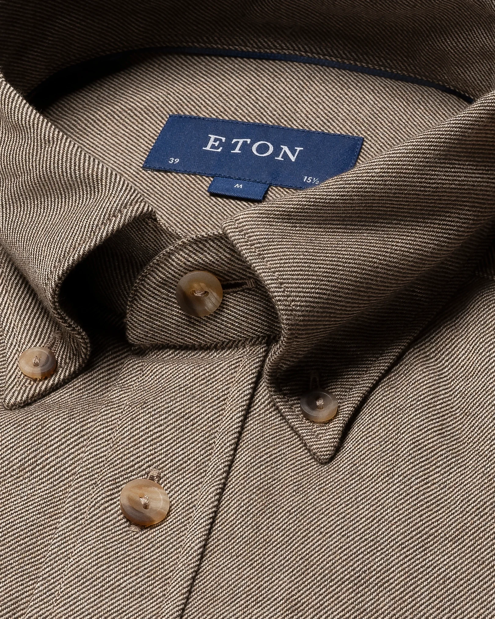 Eton - brown flannel twill