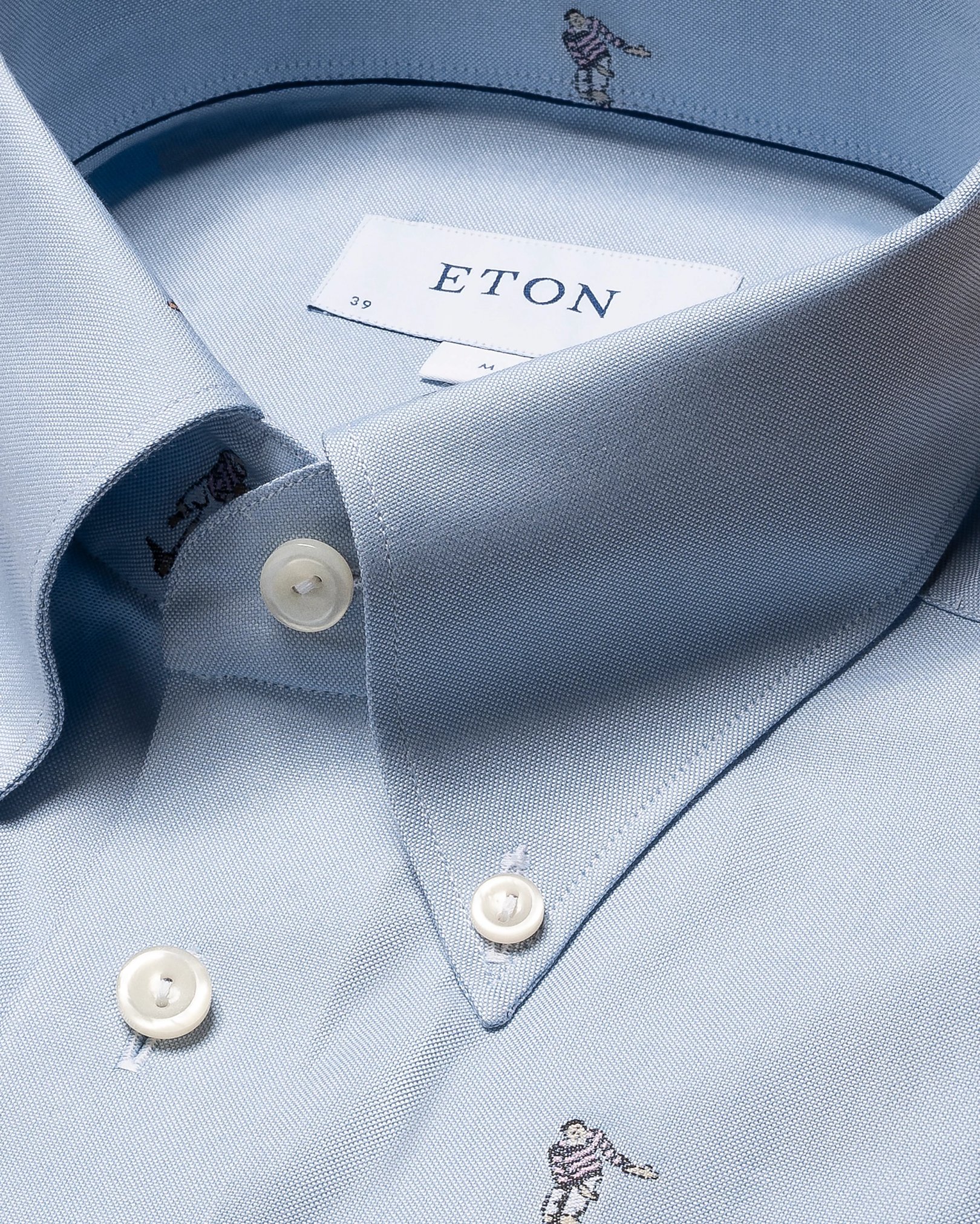 Eton - light blue flipper coupe