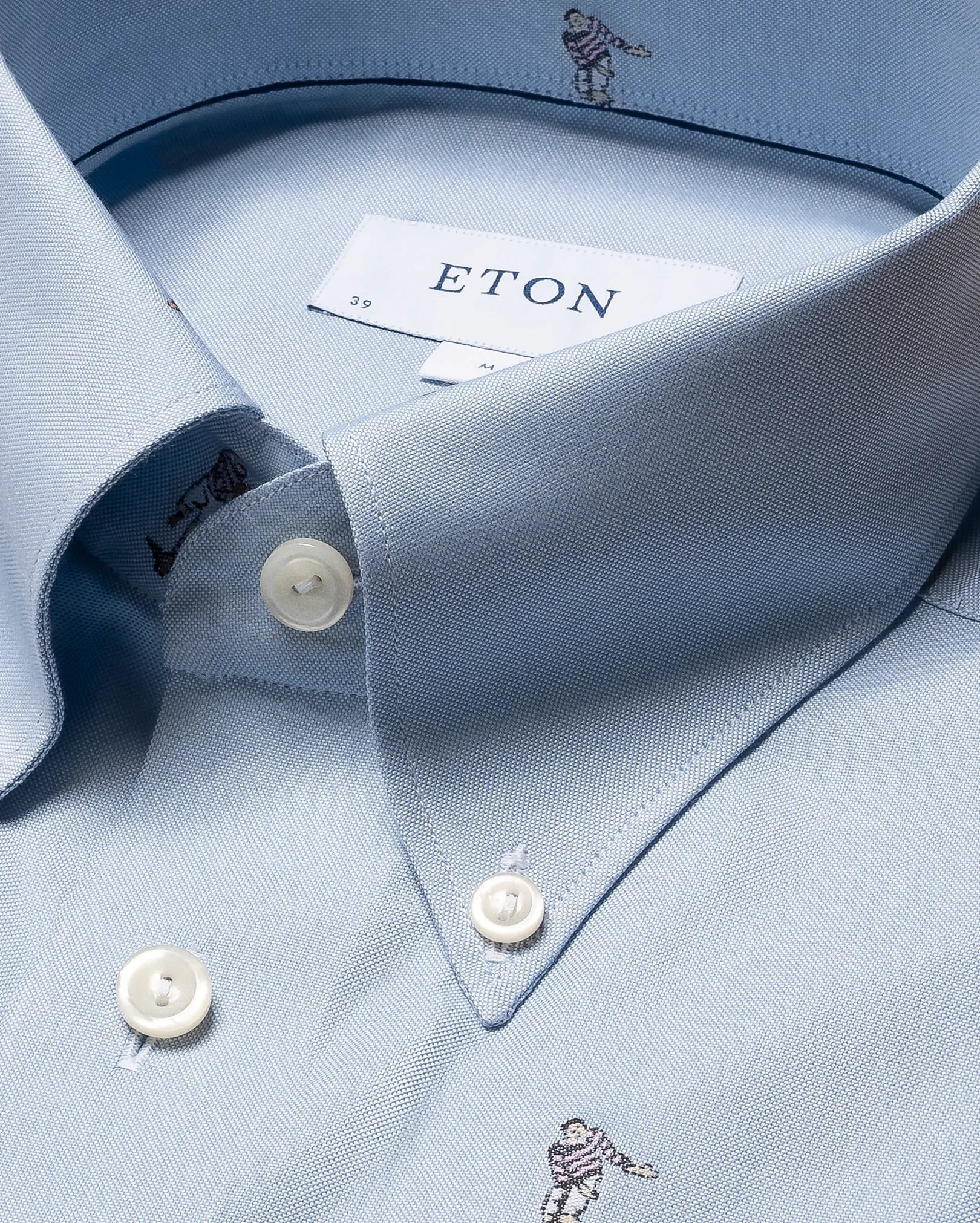 Eton - light blue flipper coupe