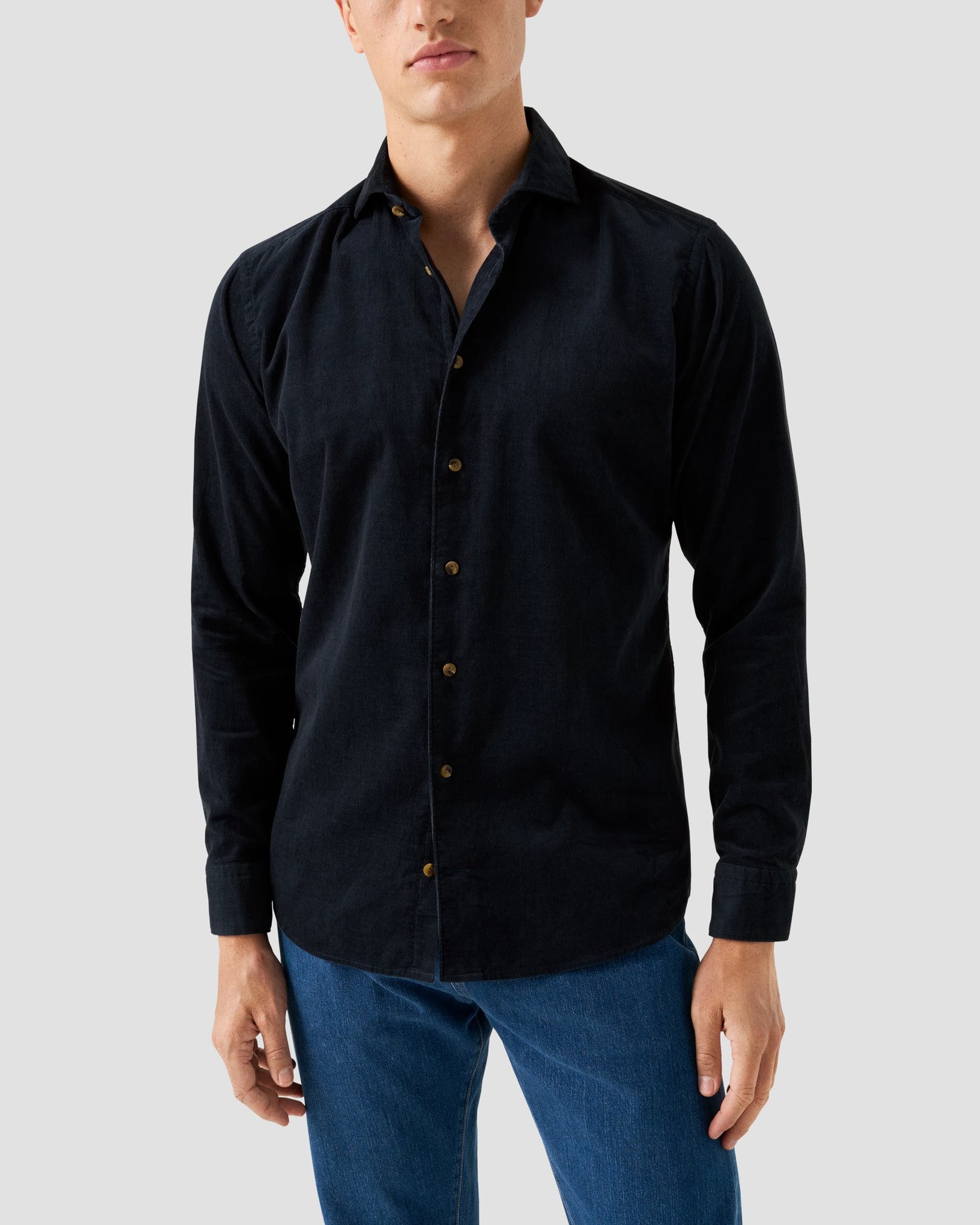 Eton - Solid Corduroy Shirt