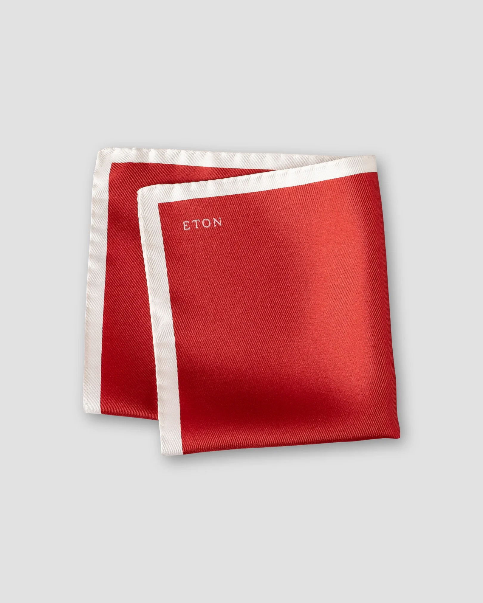 Eton - solid silk pocketsquare