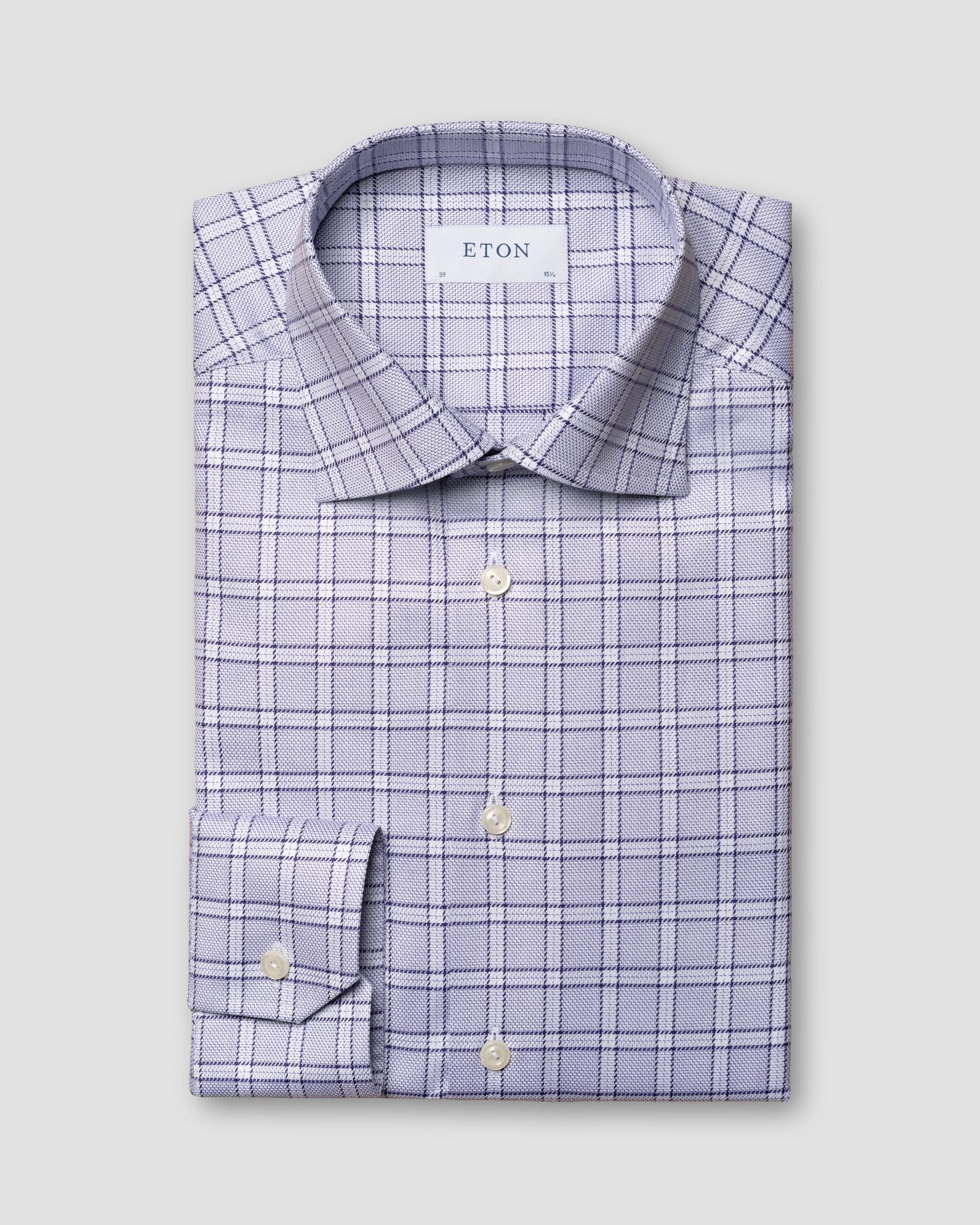 Eton - mid purple twill