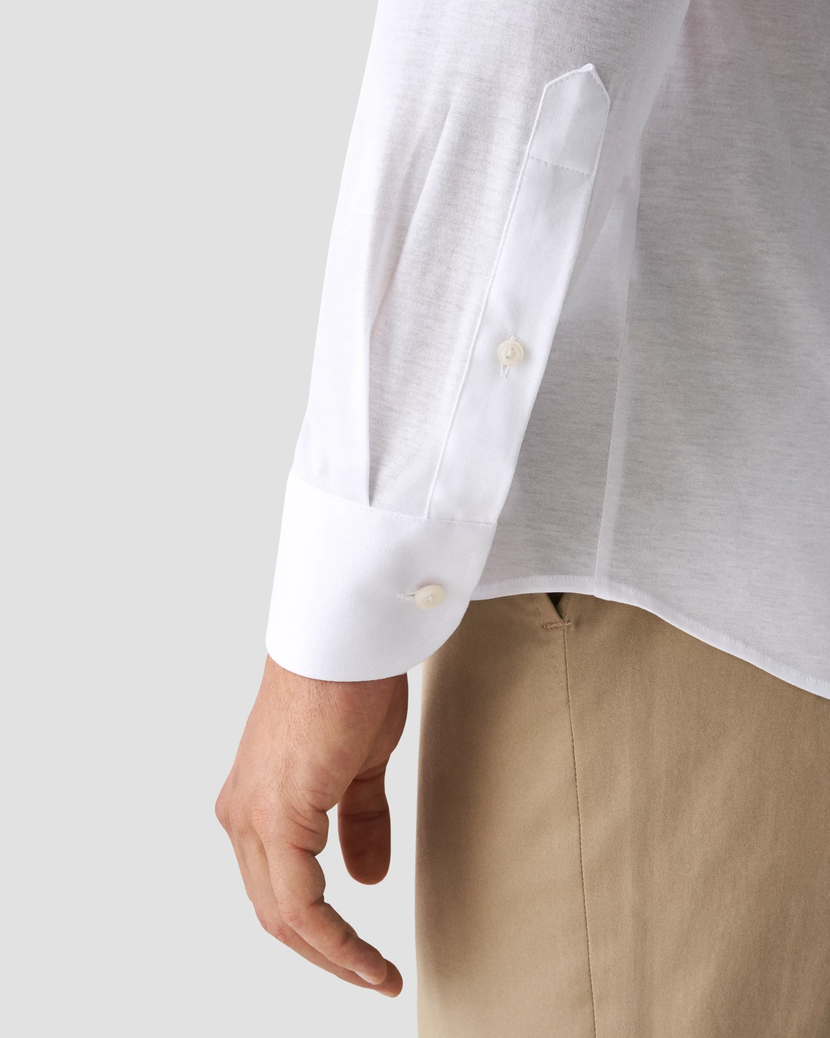 Eton - white jersey 4 way