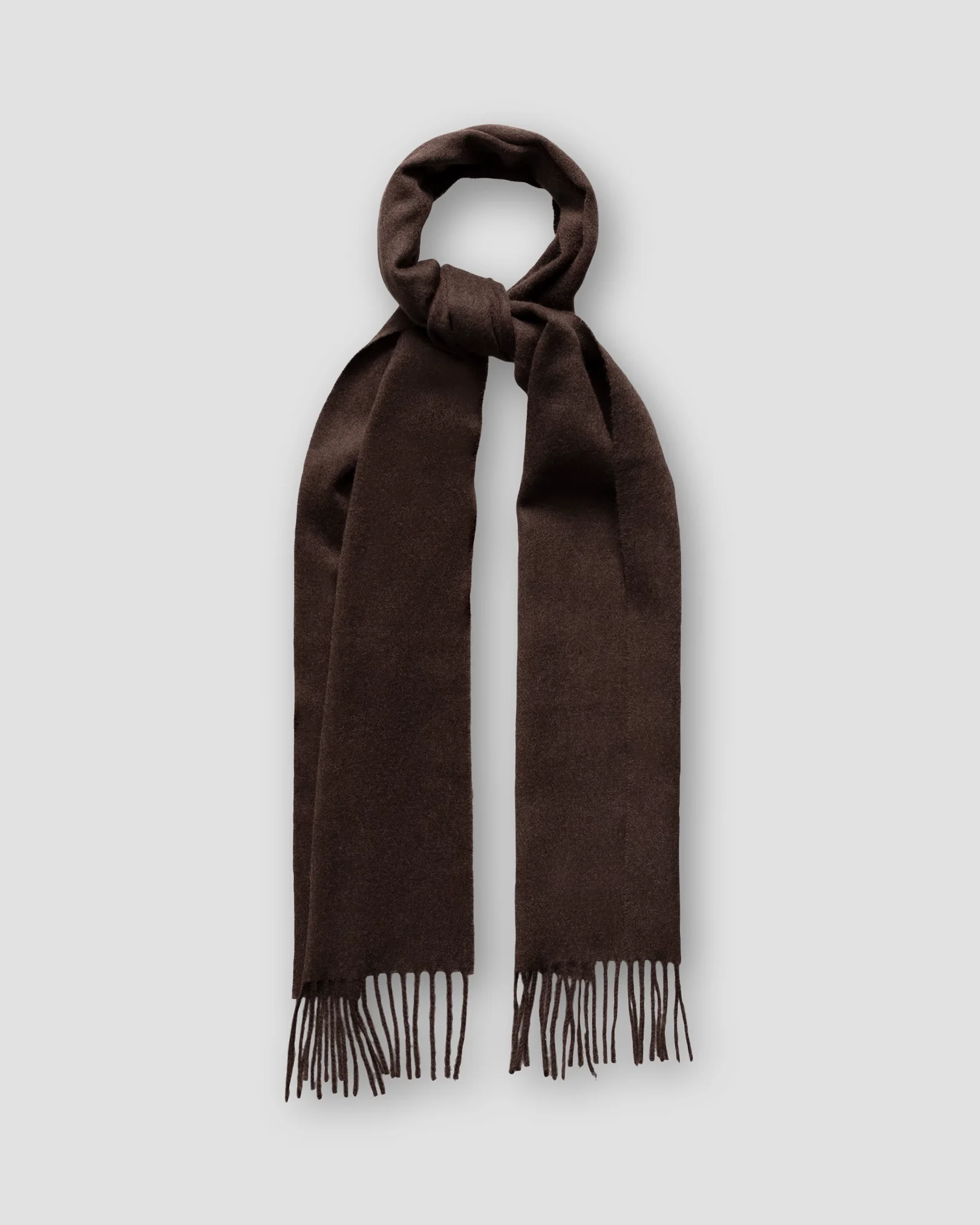 Eton - brown cashmere scarf