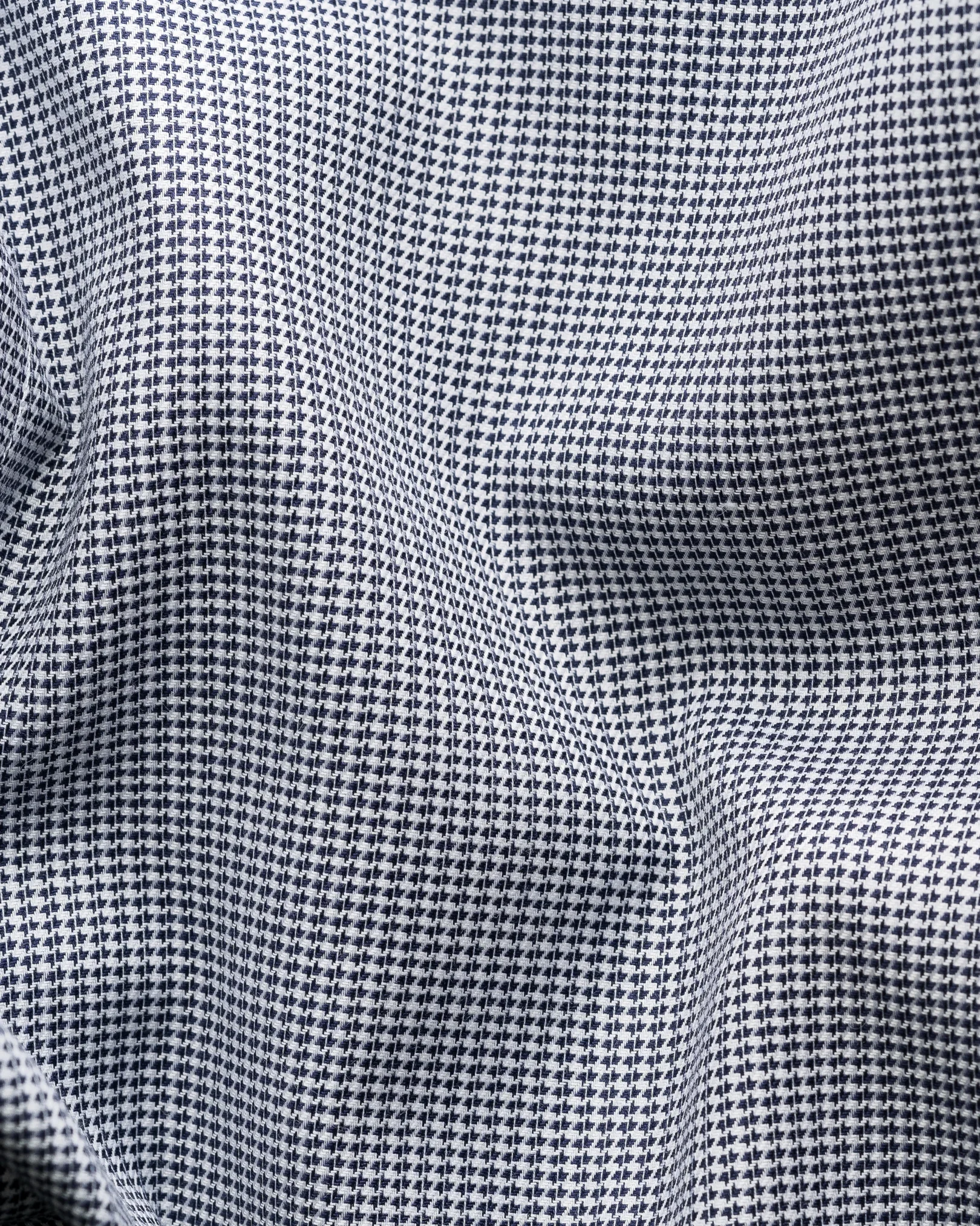 Eton - navy blue cotton and made to order