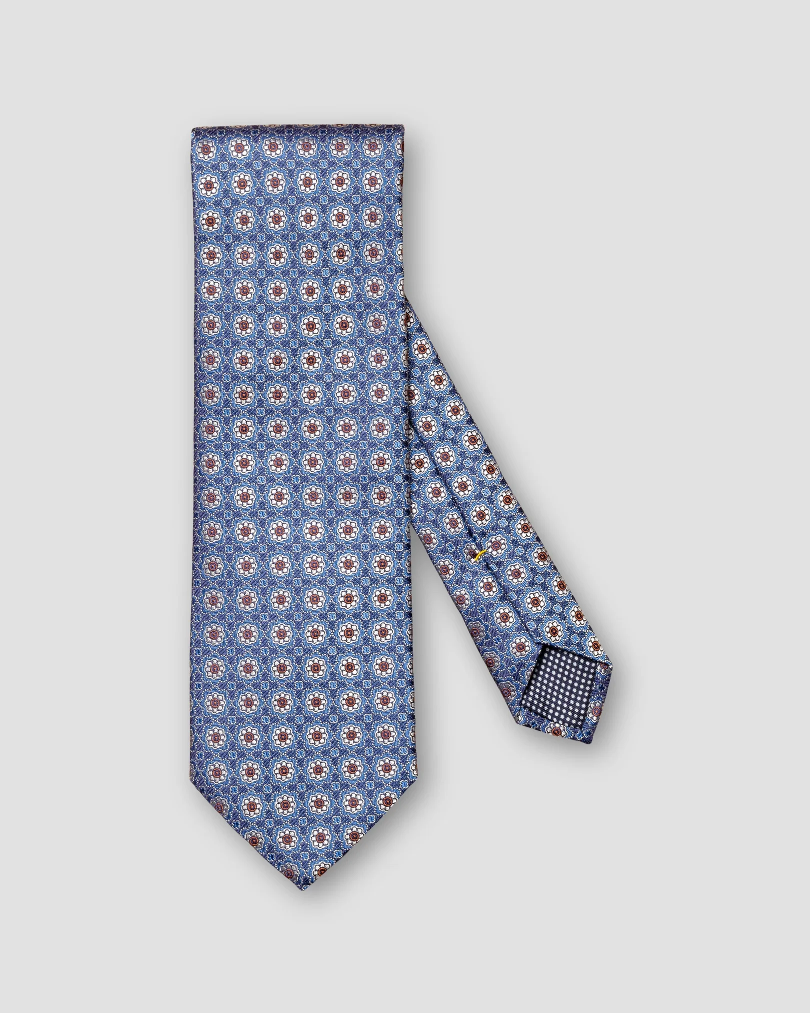 Eton - dark blue madallion tie