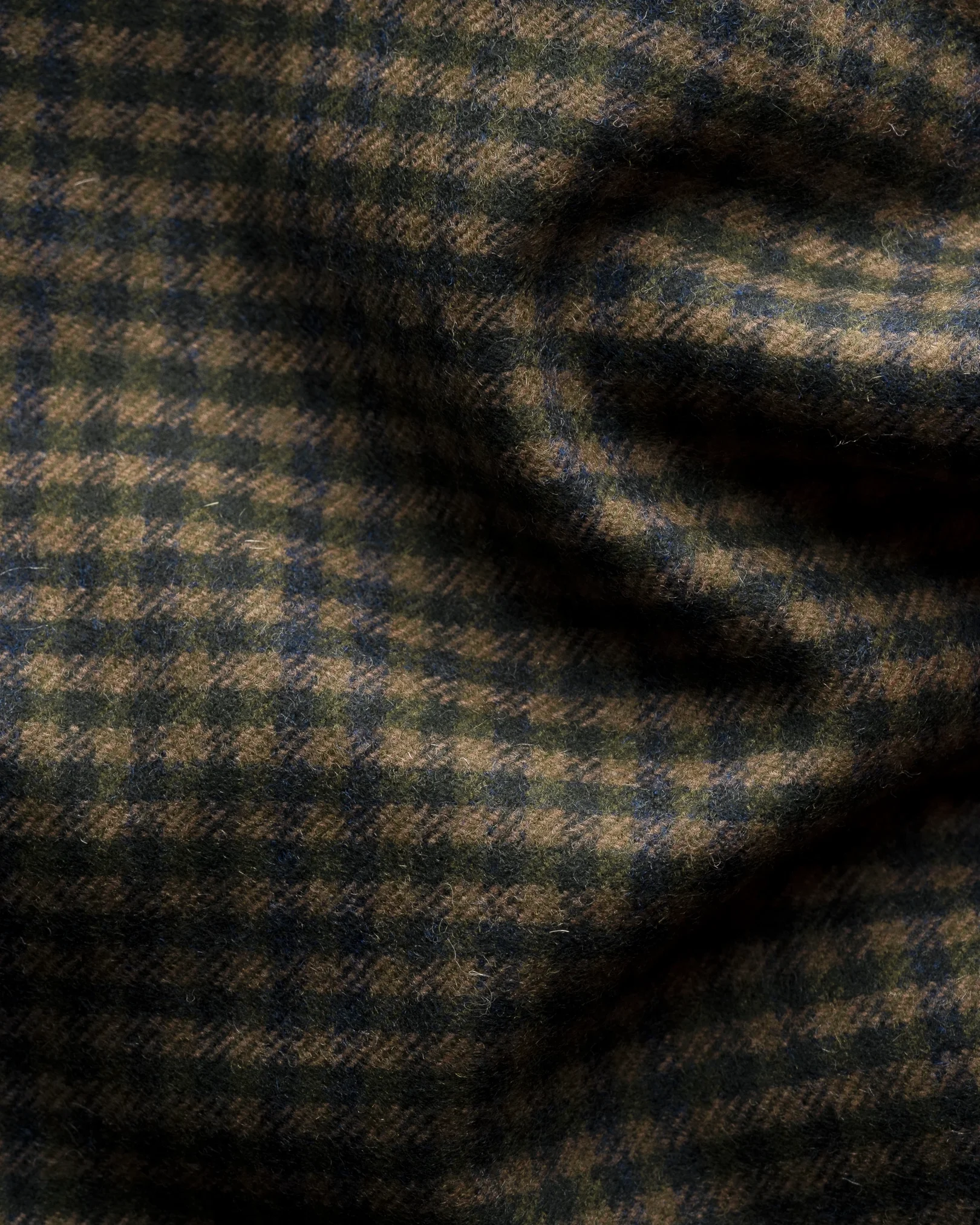 Eton - orange heavy flannel overshirt