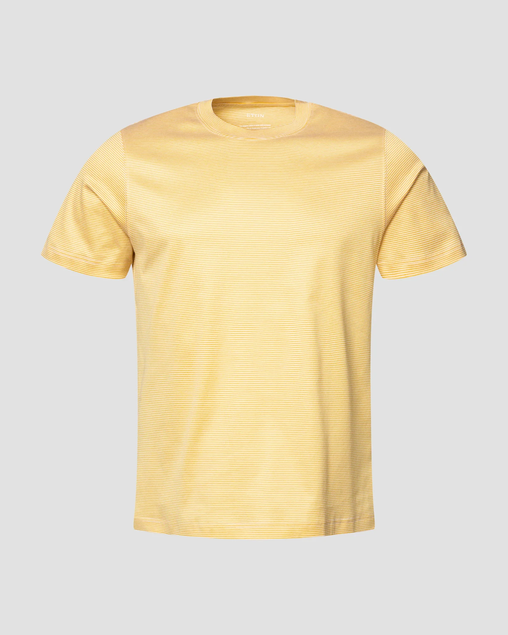 Eton - yellow interlock t shirt
