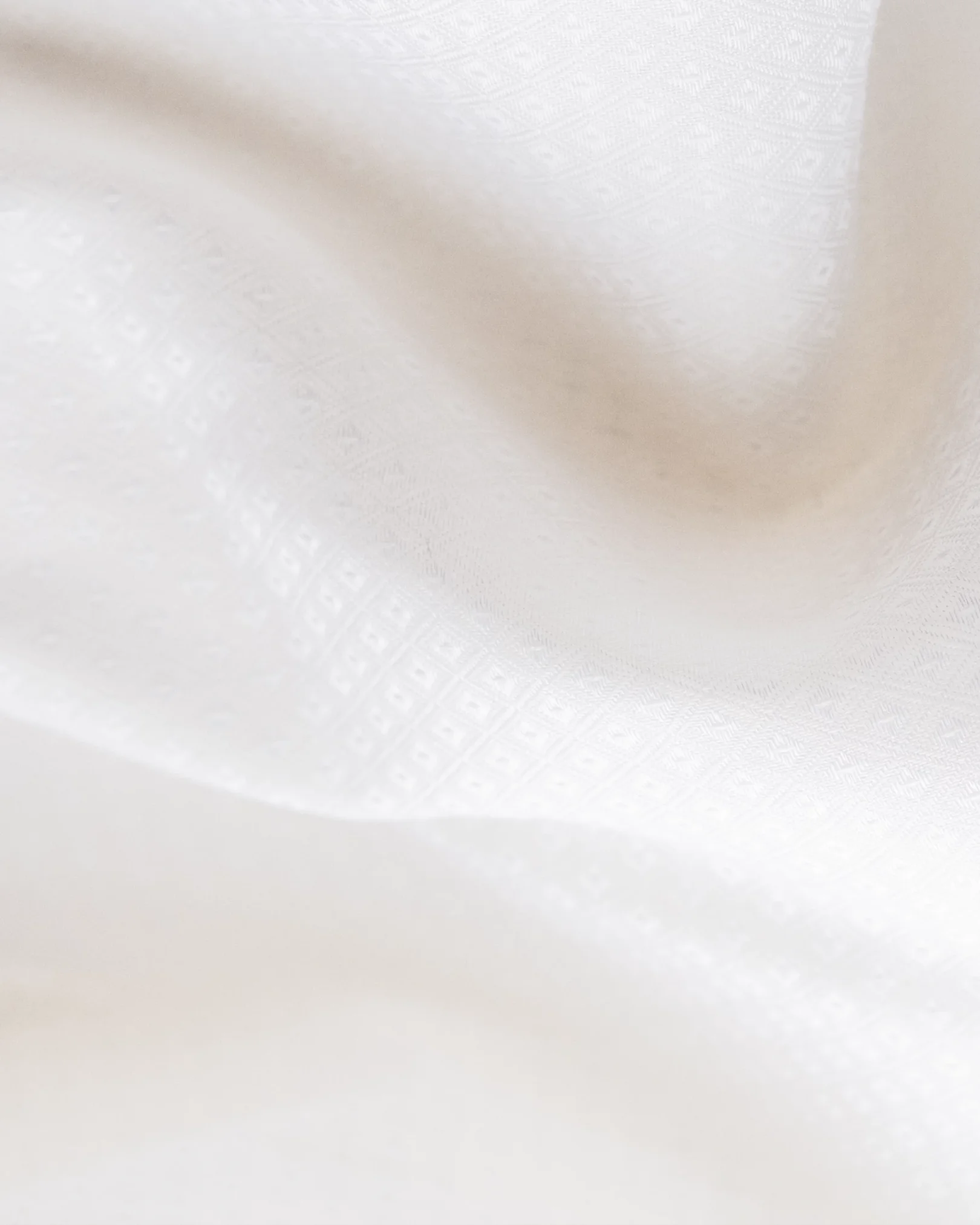 Eton - white diamond weave shirt