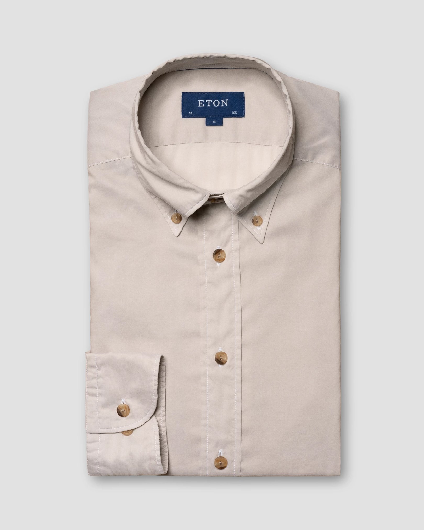 Eton - beige poplin