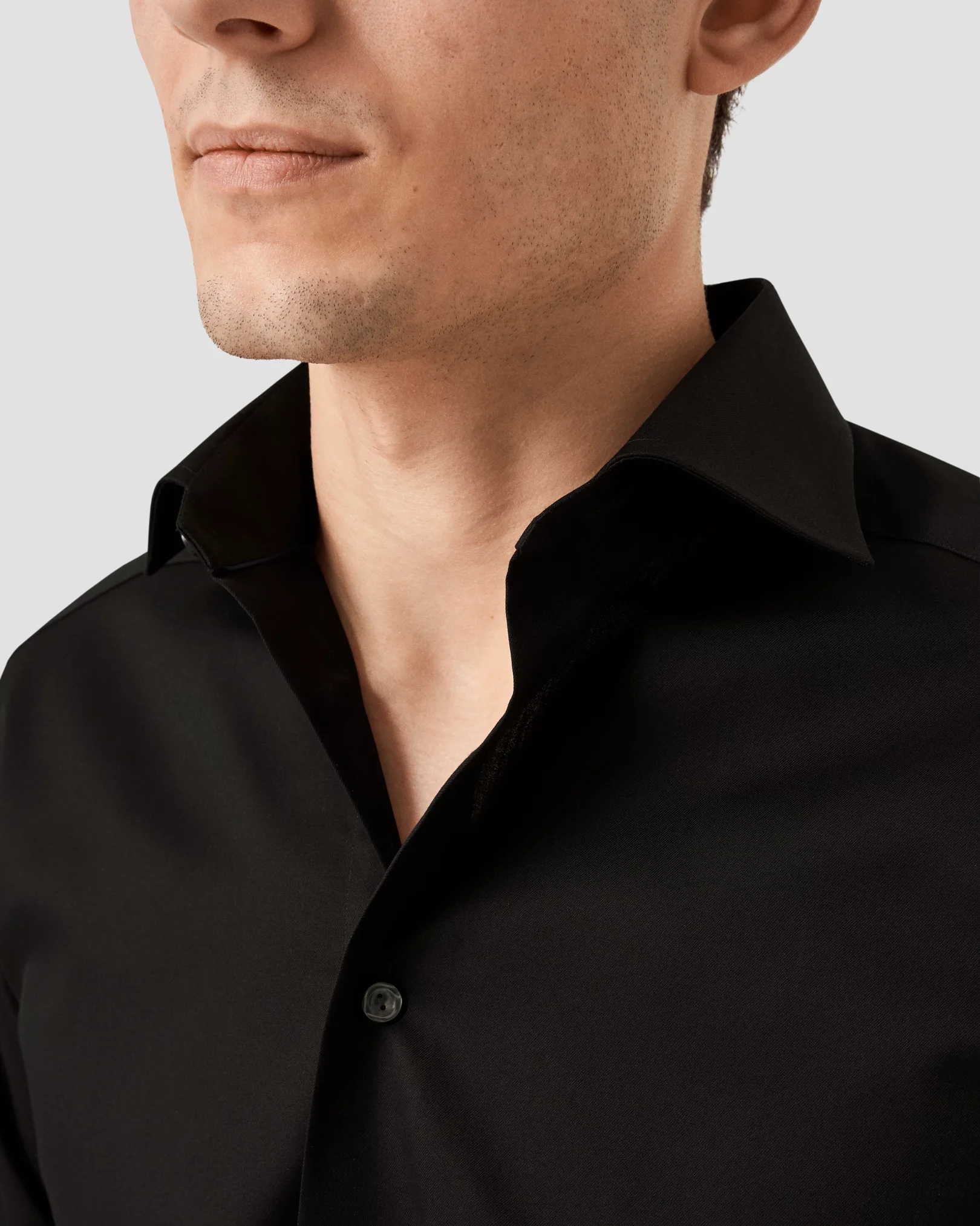 Eton - black shirt signature twill