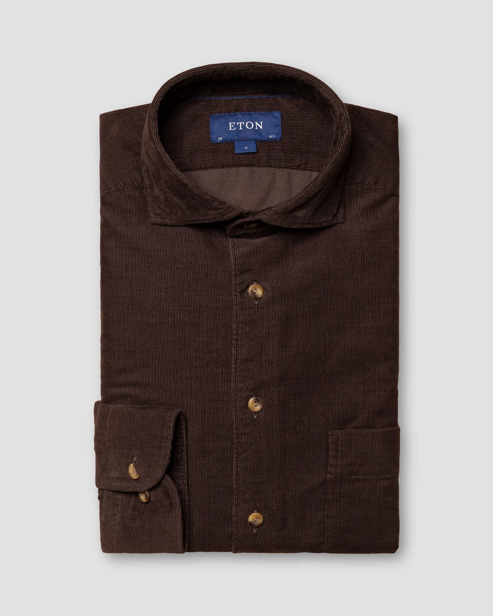 Eton - dark brown corduroy
