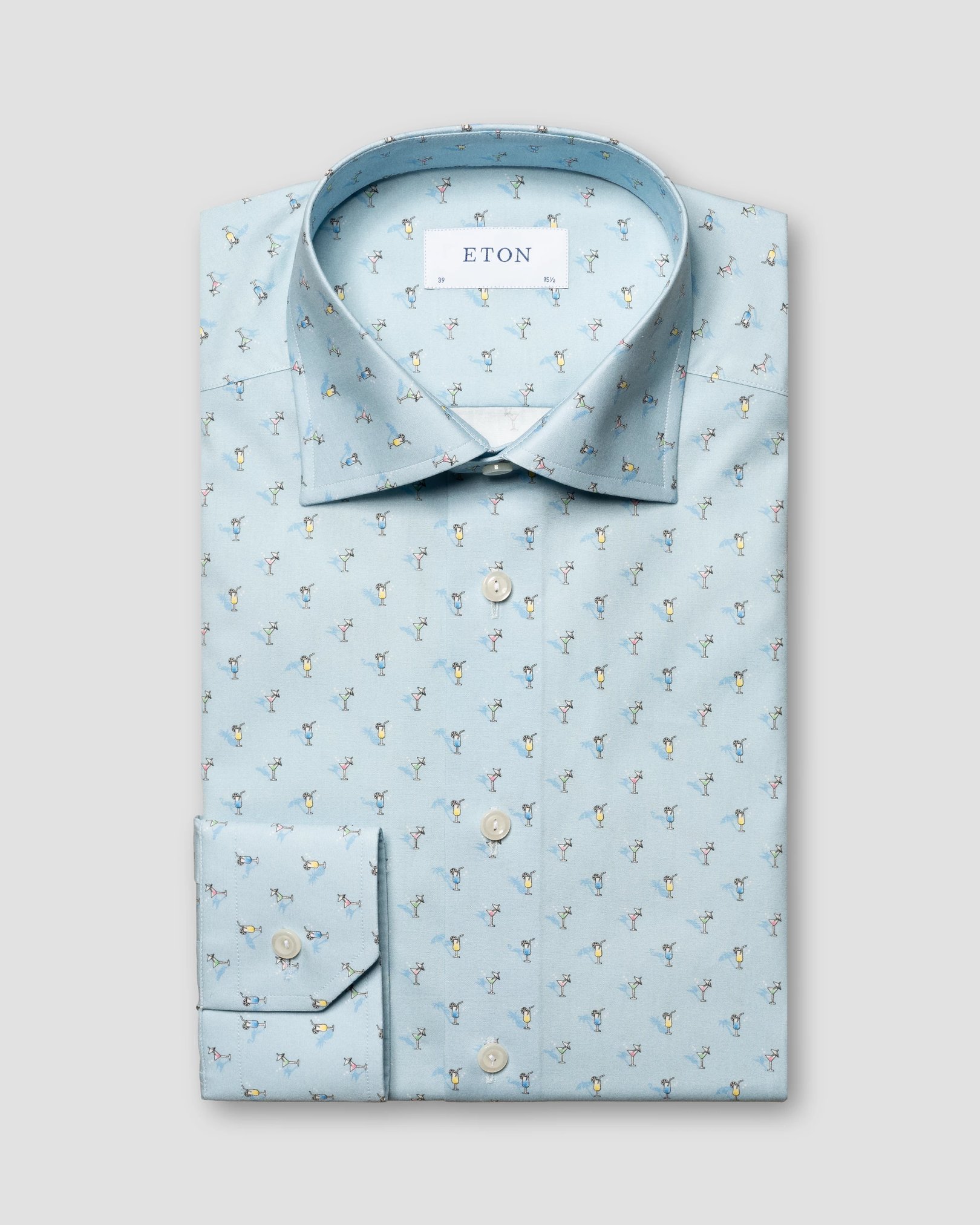 Eton - cocktail printed poplin
