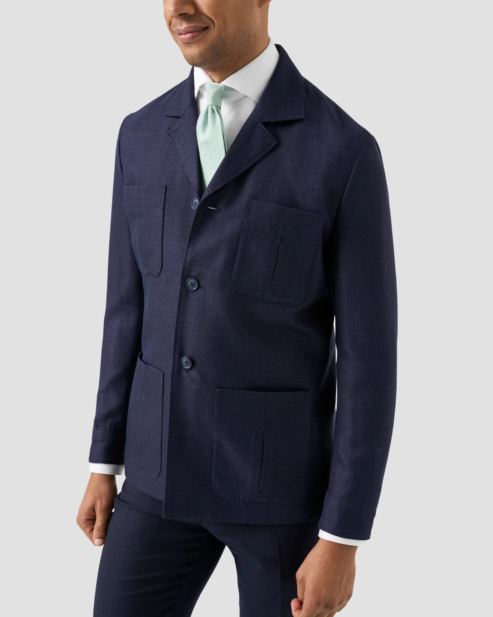 Eton - supima cotton four way strech shirt